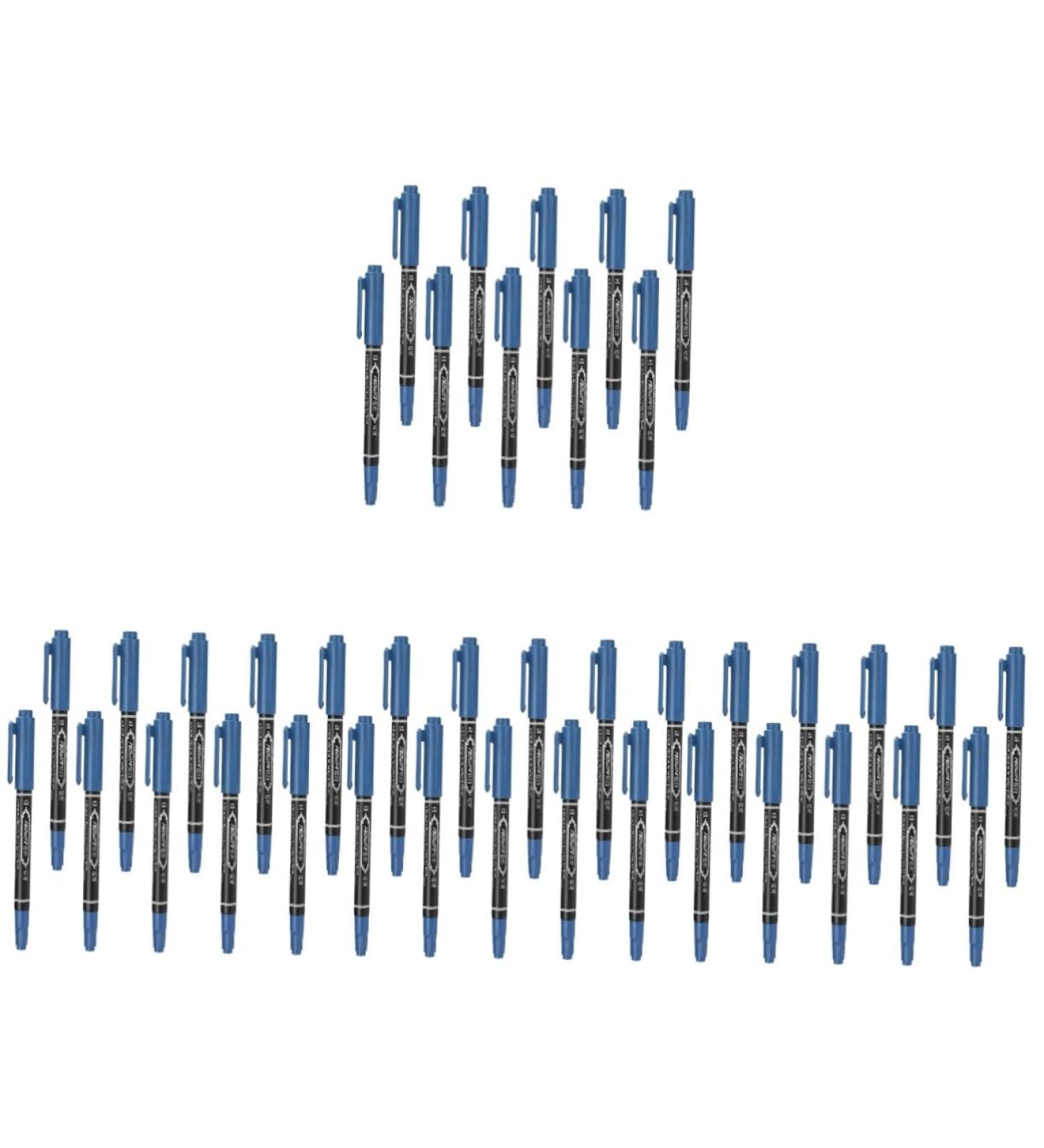 Beavorty 40 Pcs Eyebrow Marker Pen Marker Pens Beauty Marker Pen Grease Pen Portable Plastic - Buy Online on GoSupps.com