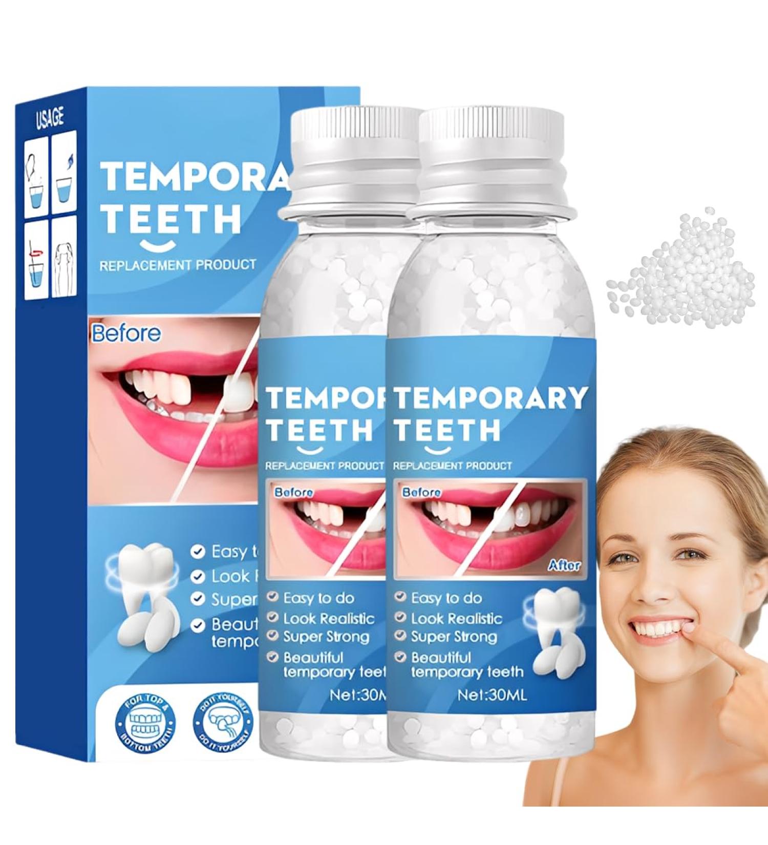60ml Kits de r paration dentaire temporaire strass dentaire kit de remplissage dentaire perles de r paration temporaire de dents manquantes et cass es-C - Buy Online on GoSupps.com