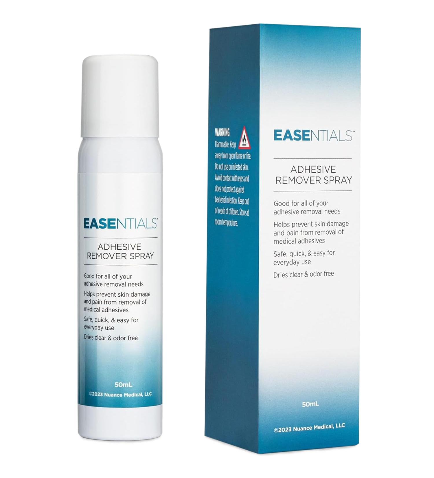Skin-Friendly No Sting Adhesive Remover Spray for Ostomy Patients | Quick Dry Low Residue Sensitive Skin Formula - 50ml - Buy Online on GoSupps.com
