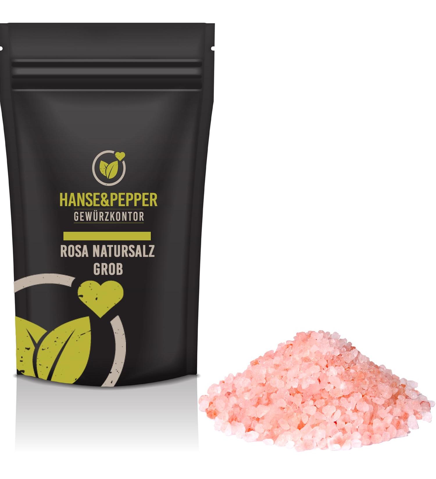 2kg pink natural salt from Pakistan known as Himalayan salt Pink crystal salt coarse 3-5mm particularly aromatic original salt - Plus series
