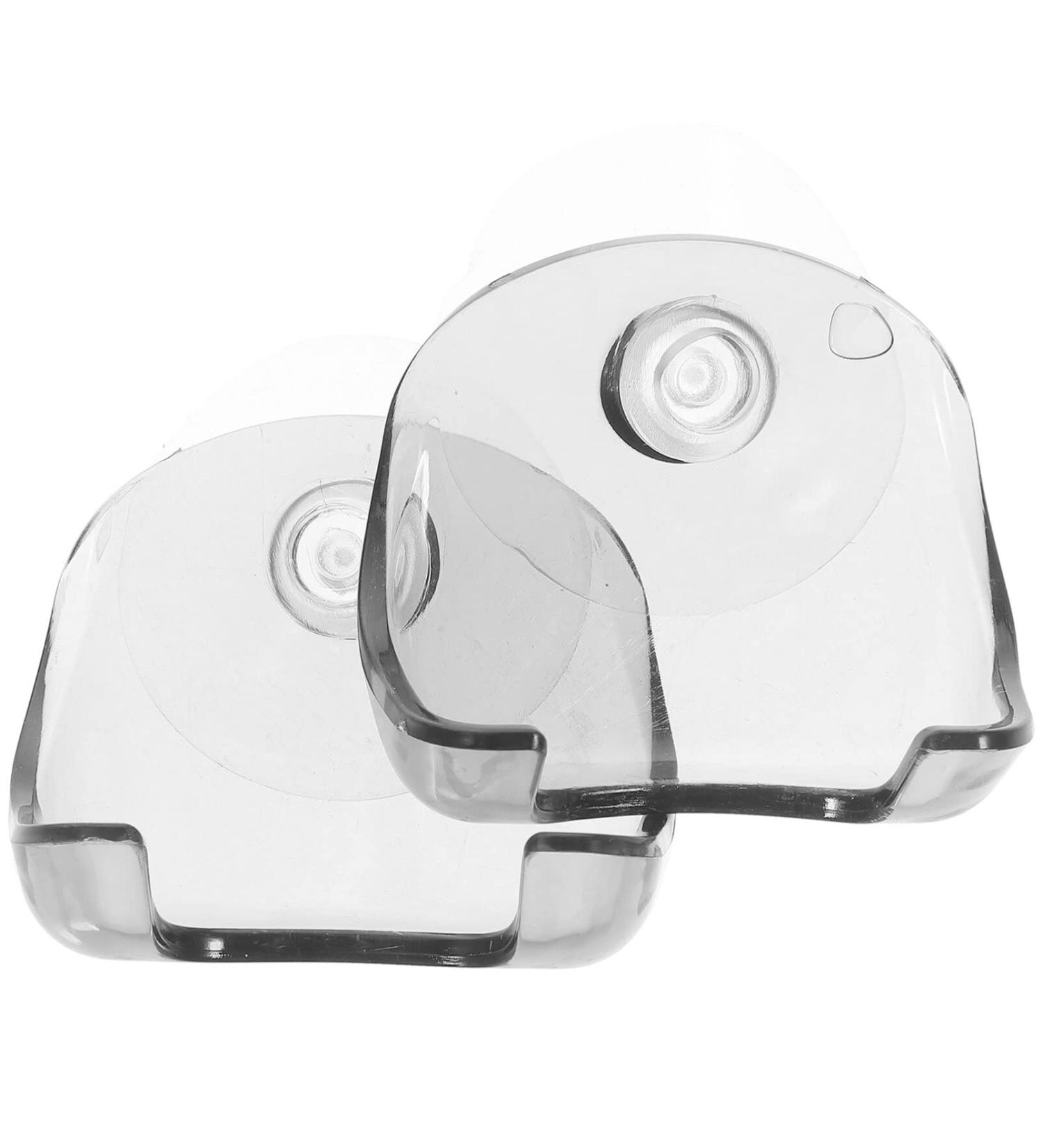 Fomiyes 2-in-1 Razor Holder & Suction Cup Hook | Wall-Mounted Shower & Towel Storage | Durable Plastic Luffa & Razor Organizer in Blue - Buy Online on GoSupps.com