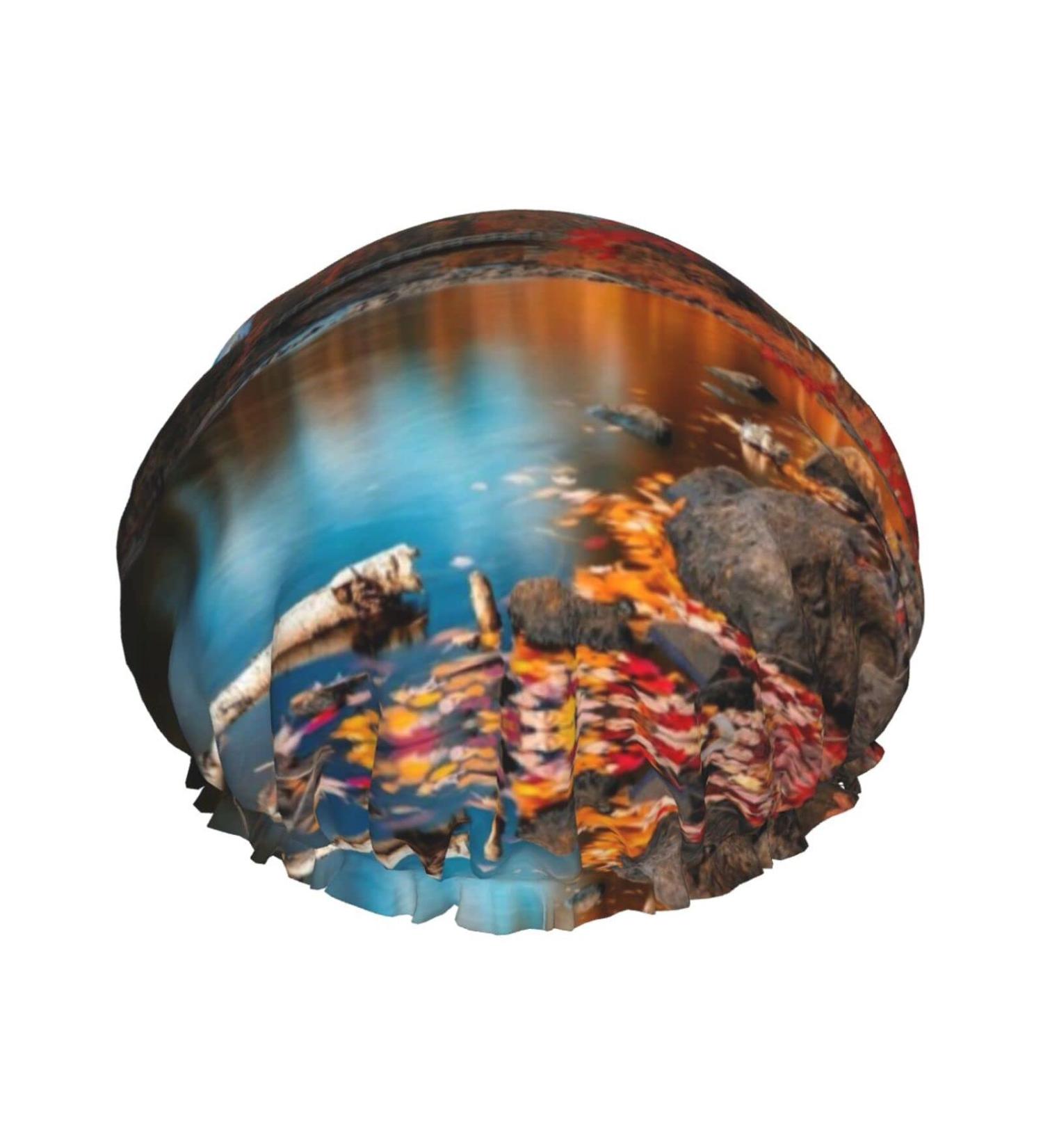 Killarney National Park Printed Shower Cap - Waterproof & Fits All Head Sizes - Ideal for Women - Buy Online on GoSupps.com