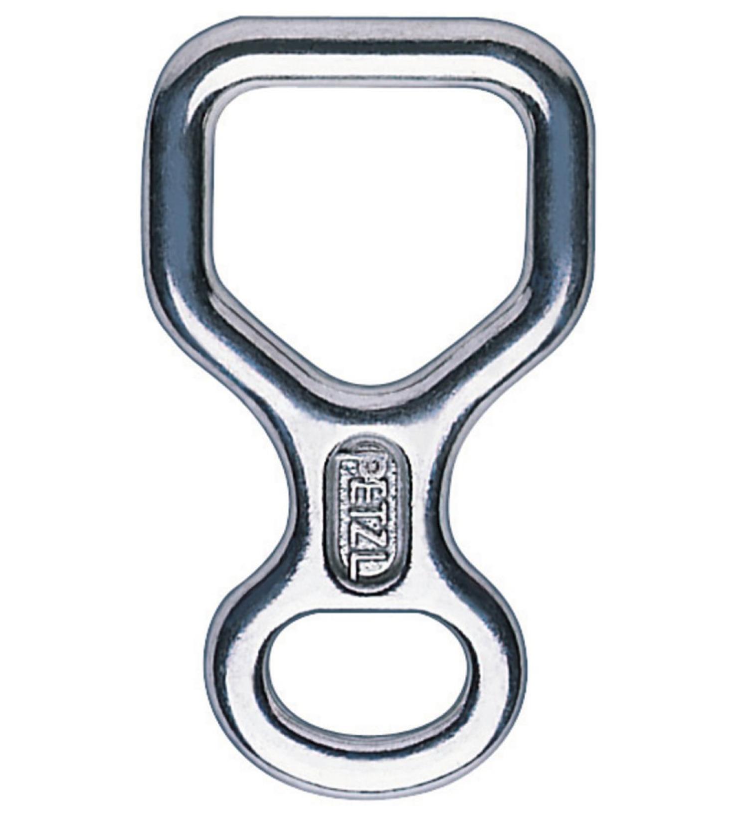 Petzl HUIT Descender - Figure 8 Descender for Use with One or Two Rope Strands While Rappelling Grigio