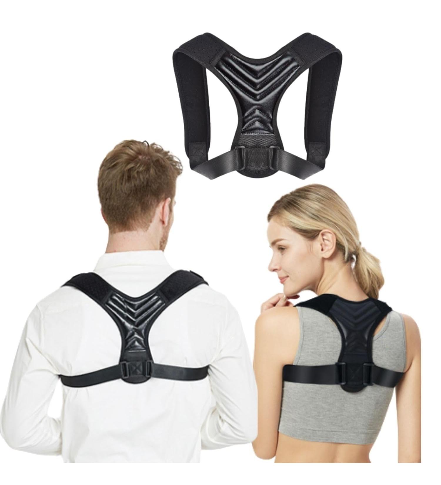 Posture Corrector for Women & Men | Back Brace & Shoulder Support for Pain Relief - Buy Online on GoSupps.com