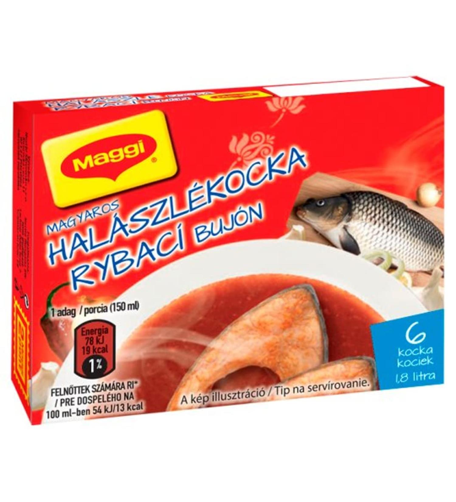 Hungarian Fish Stock Cubes (Halaszle Kocka) 6x10g