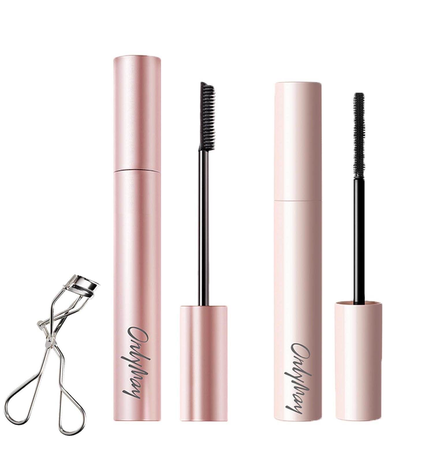 Onlymay Mascara - Onlymay Tubing Mascara Onlymay Mascara Waterproof Onlymay Fine Curling Mascara Fine Comb Mascara Brush Slimming Curling Waterproof Long-Lasting & No smudging (Primer+Black) - Buy Online on GoSupps.com