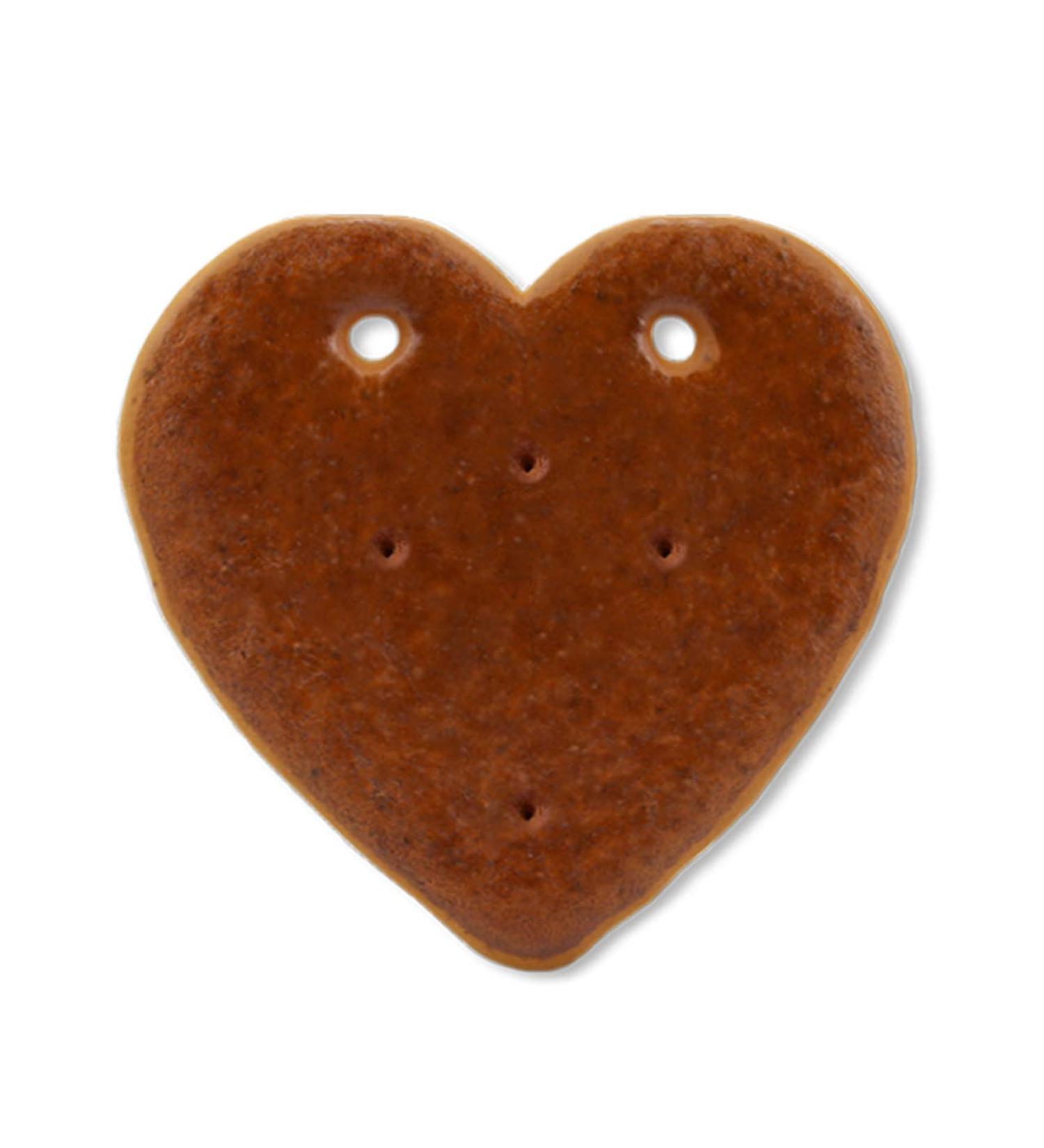 25x gingerbread heart blanks without anything - 14cm with holes - Premium quality - Fresh & juicy! Gingerbread hearts to decorate yourself