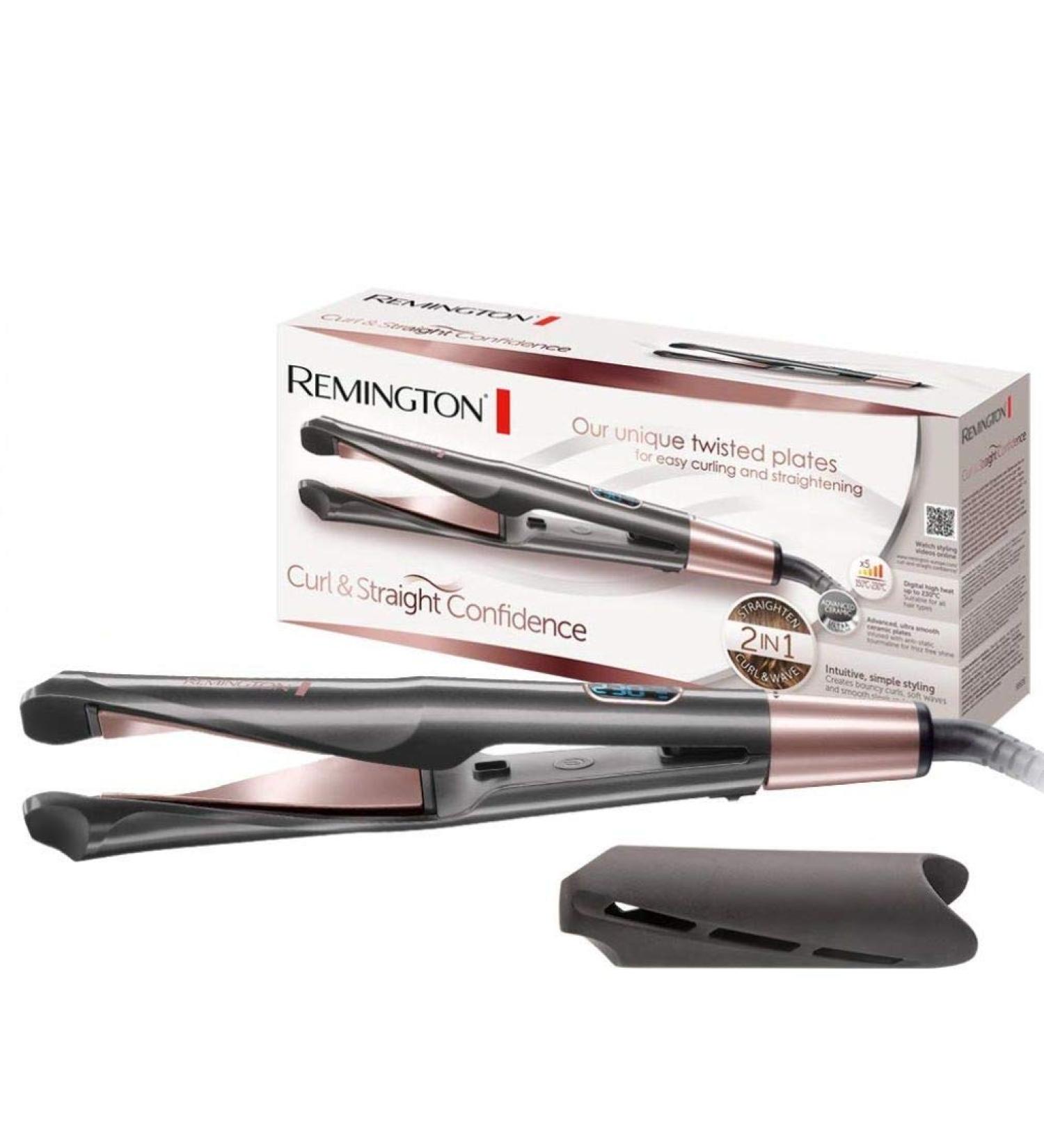 Remington Smooth Iron & Curling Iron - Upgrade 2-in-1 MultiStyler for Curling Smoothing & Waves (S6606B) | 150-230C | Amazon Exclusive - Buy Online on GoSupps.com