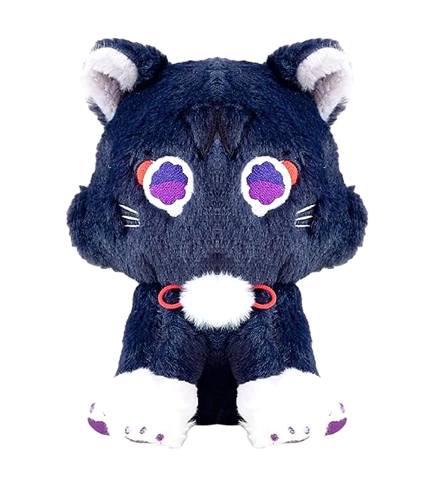 LabDip Cat plush Toy Wan-erer Cat Plushies Black Cat Plush Stuffed Toy For Anime Fans And Collectors Soft Scara Cat Plush Pillow for Suzume Anime Fanatics And Decoration(22cm) - Buy Online on GoSupps.com
