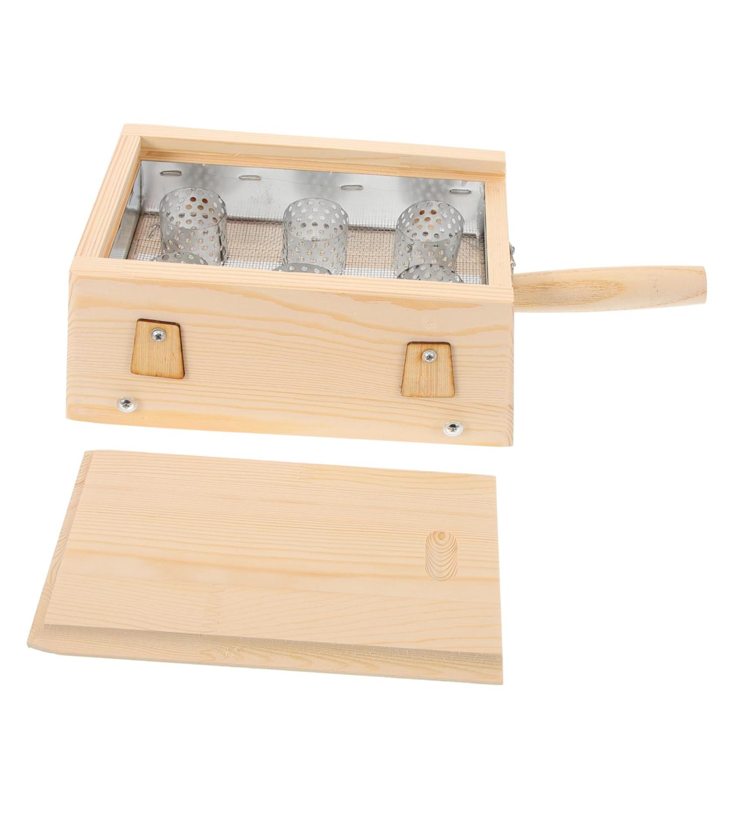 Solustrus Moxibustion Box - Wellness Gift for Health & Healing | Moxa Stick & Top Quality Moxibustion Case - Buy Online on GoSupps.com