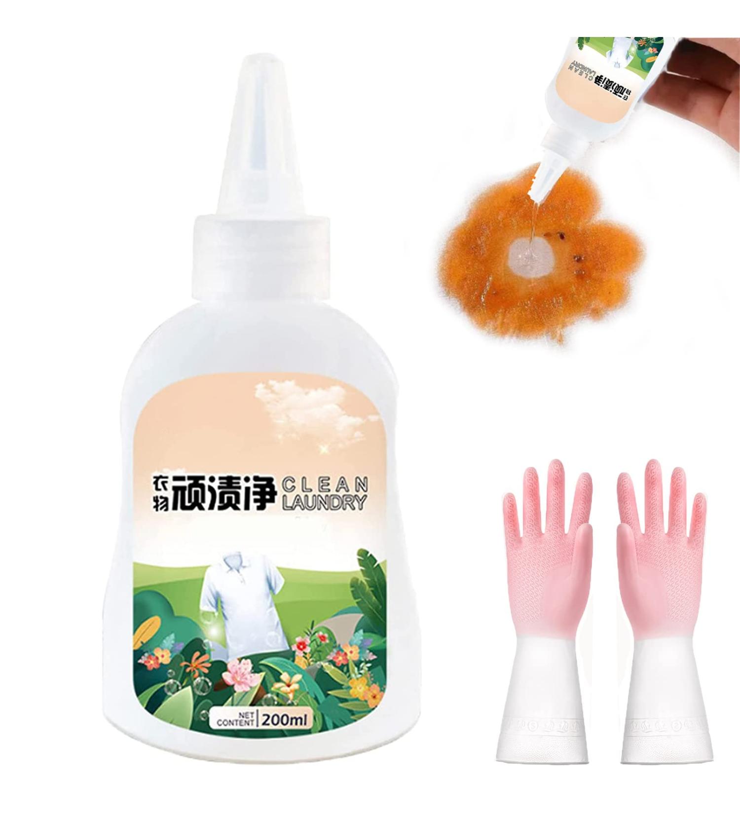 Garment Stubborn Stain Cleaner Emergency Stain Rescue Stain Remover Garment Stain Remover for Quick Remove Oil Stains Coffee Juice Blood Etc (1pcs) - Buy Online on GoSupps.com