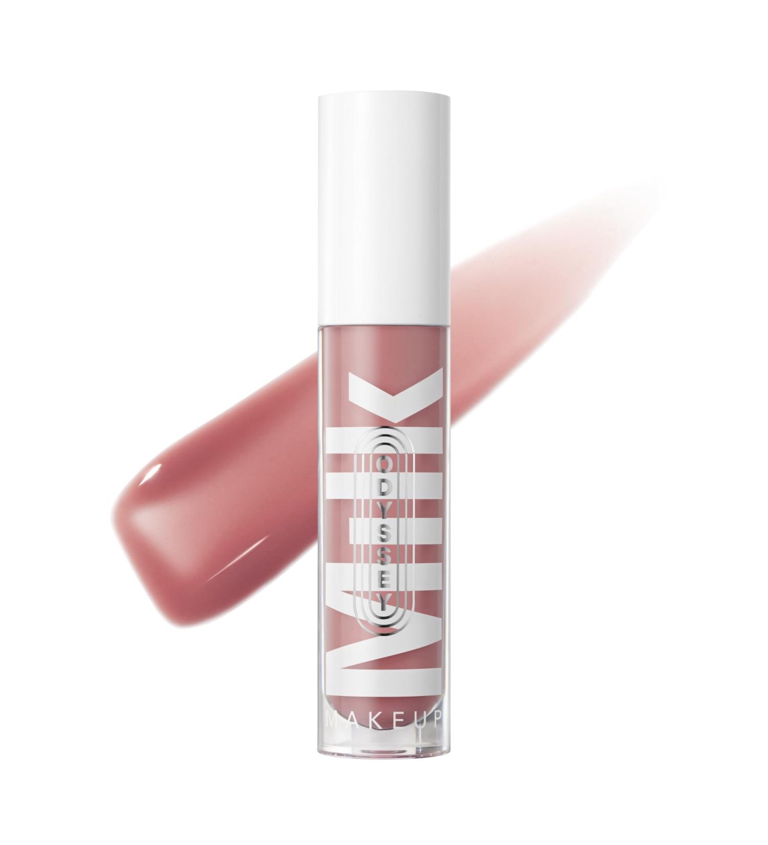 Milk Makeup Odyssey Lip Oil Gloss - Werk Trip (Dusty Rose) 0.2 oz | Fuller Lips Long-Lasting Moisture Vegan & Cruelty-Free - Buy Online on GoSupps.com