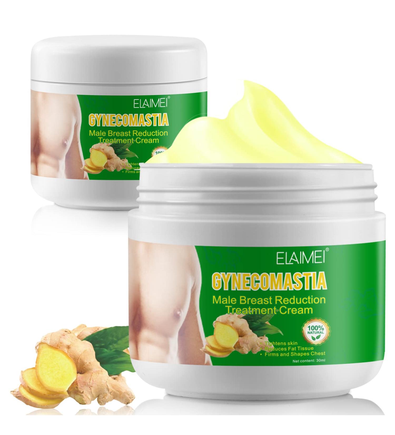 IDUCEN Ginger Breast Tightening Cream Chest Muscle Shaping Ginger Cream Muscle Belly Muscle Tightening Creams