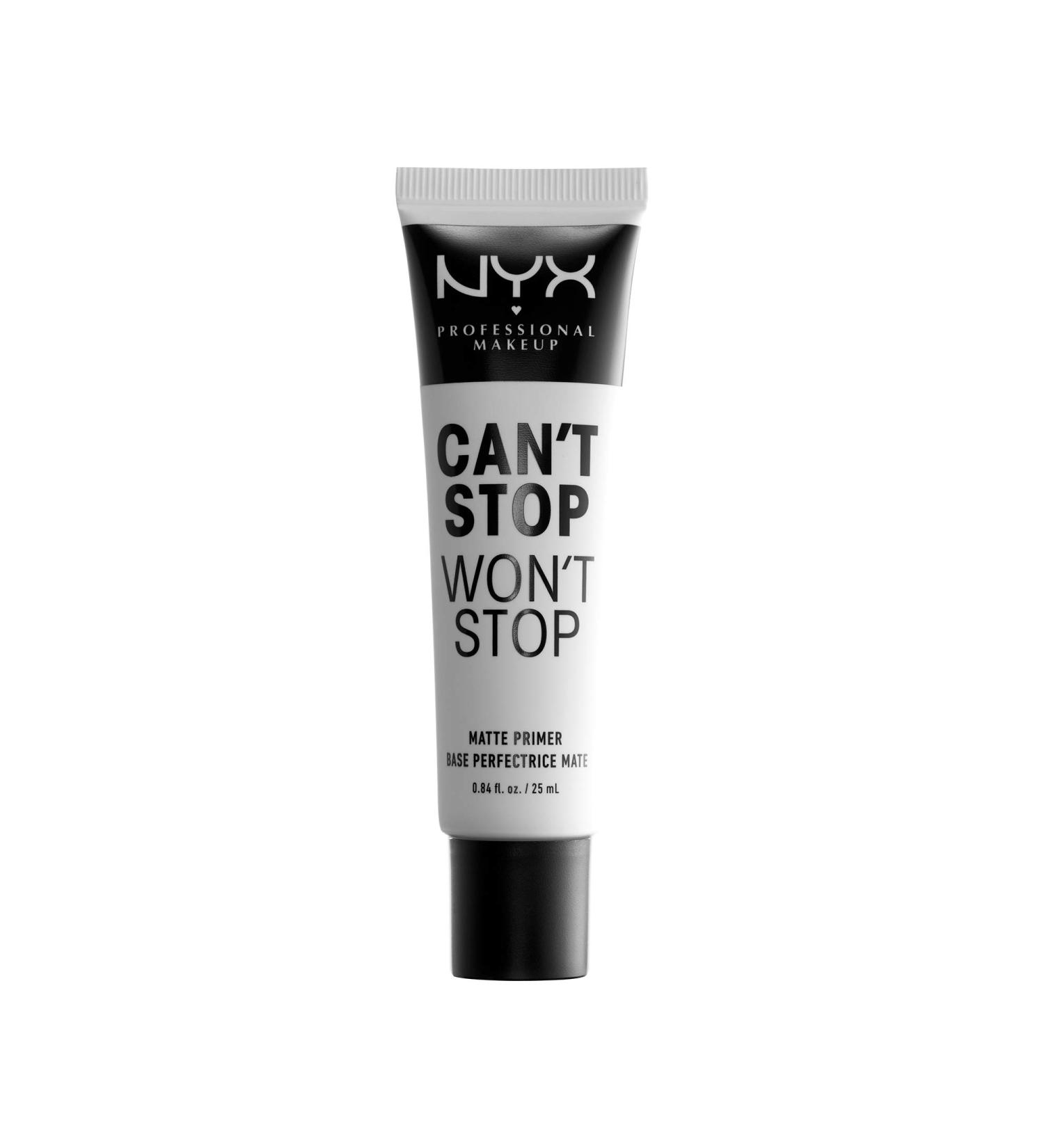 NYX Can't Stop Won't Stop Matte Primer - Vegan Face Primer - Buy Online on GoSupps.com
