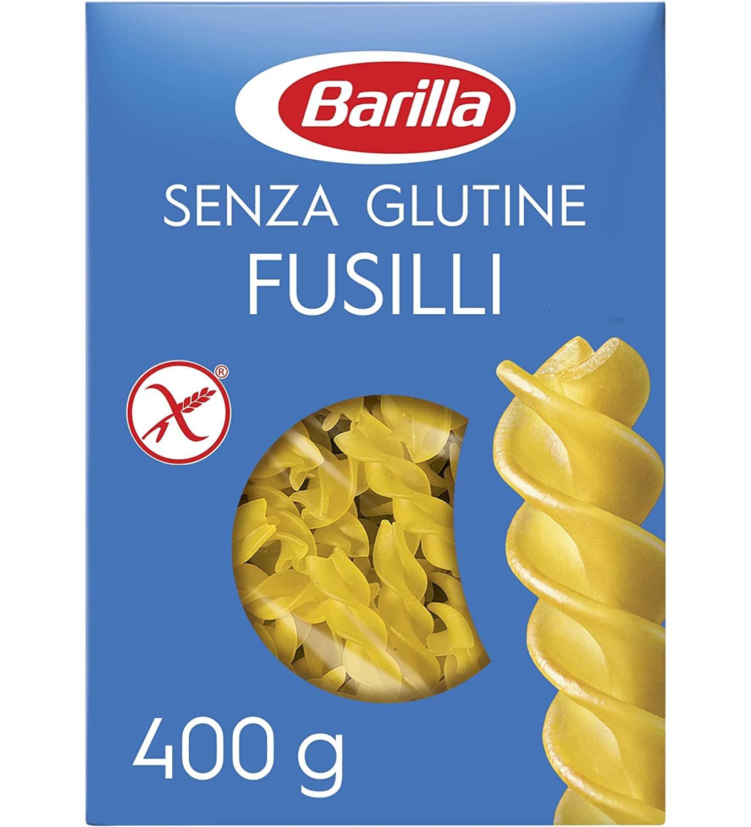  Barilla Pack of 20 Barilla Fusilli Italian pasta gluten-free 400g - Buy Online on GoSupps.com
