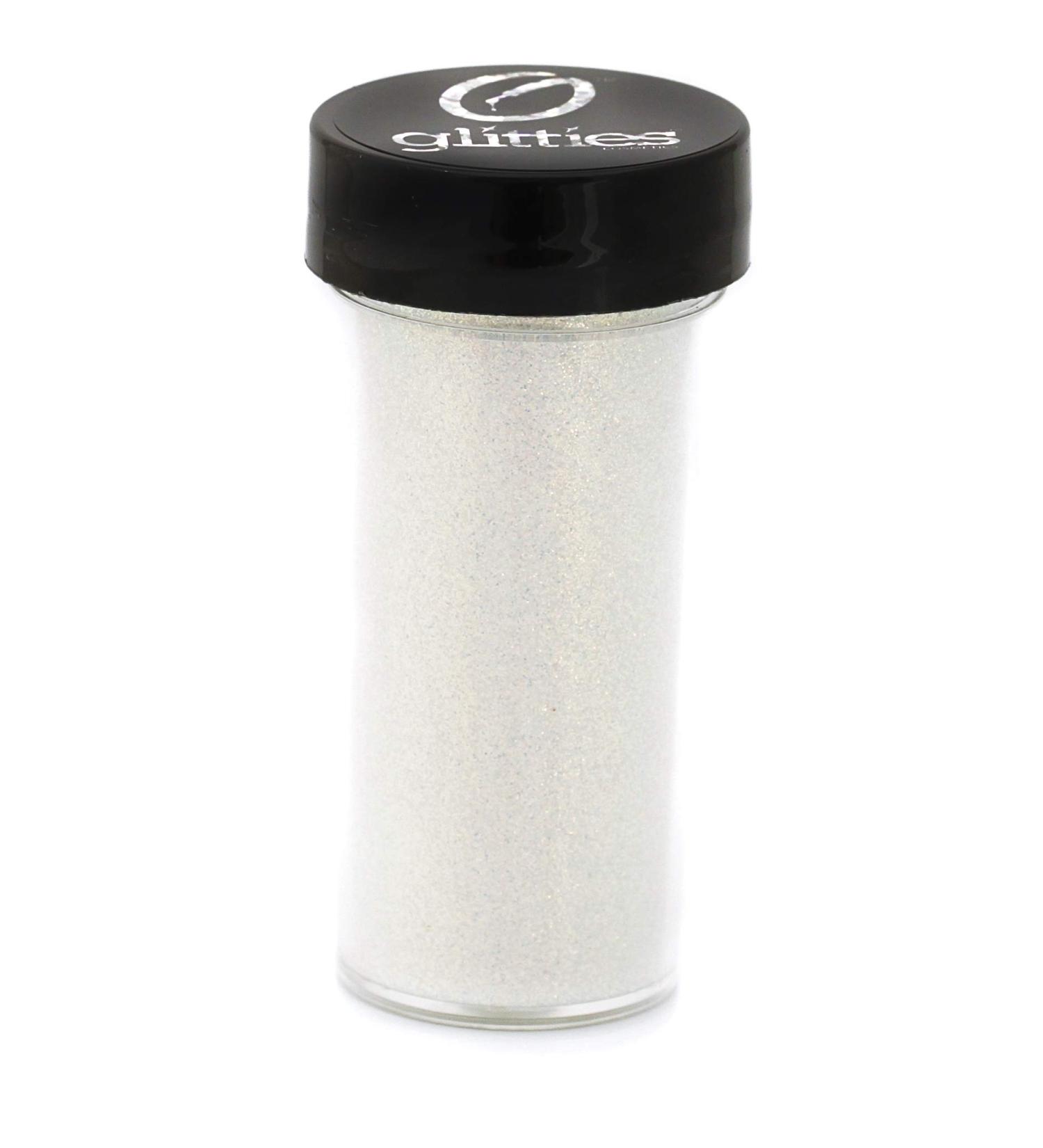 GLITTIES Icy Mint Loose Glitter Powder - Cosmetic Grade (.006) - Safe for Skin - 30g Jar for Makeup, Body Tattoos, Face, Hair, Lips, Soap, Lotion, Nail Art - Buy Online on GoSupps.com