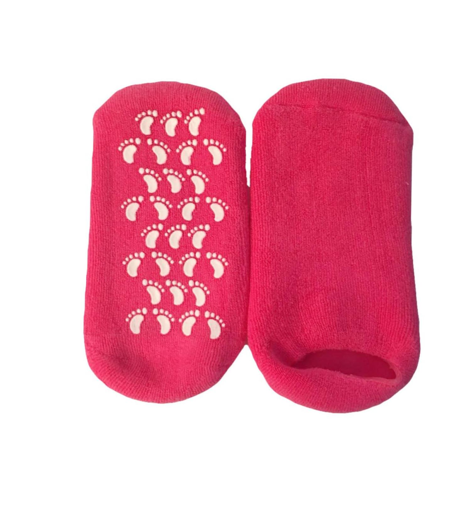 SOESFOUFU Gel Socks for Moisturizing Cracked Heels Gel Socks Spa Socks Gloves Silicone Heel Socks Cracked Feet Gel Socks Mini Wet Bag Moisture Socks Spa Gel Socks The Non-Slip Silicone Socks - Buy Online on GoSupps.com