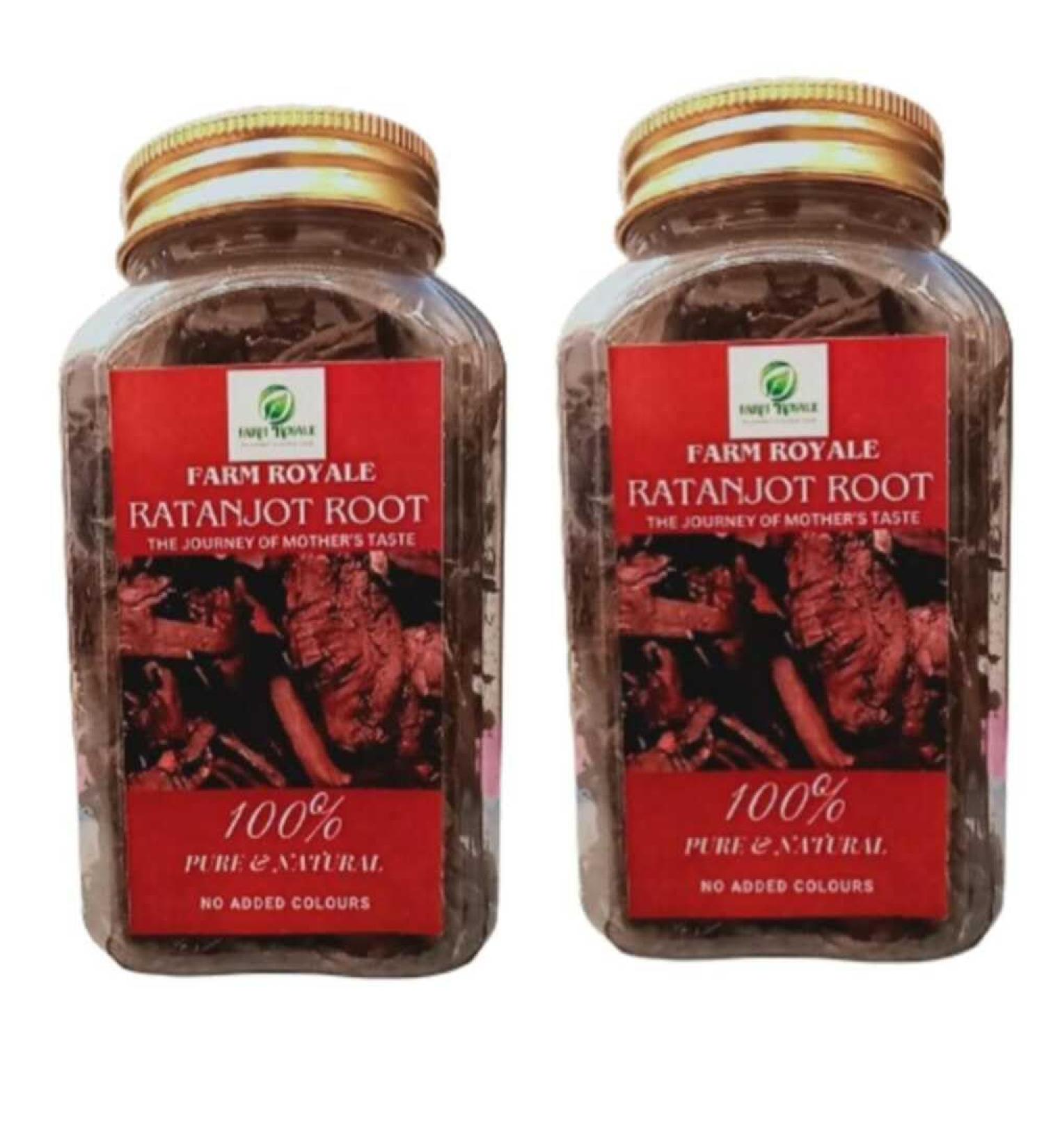 Farm Royale Alkanet Root/Ratanjot Roots -1+1 Combo-(50gm & 50 gm)||100% Pure and Natural||Shudh||Handpicked Material||Export Quality - Buy Online on GoSupps.com