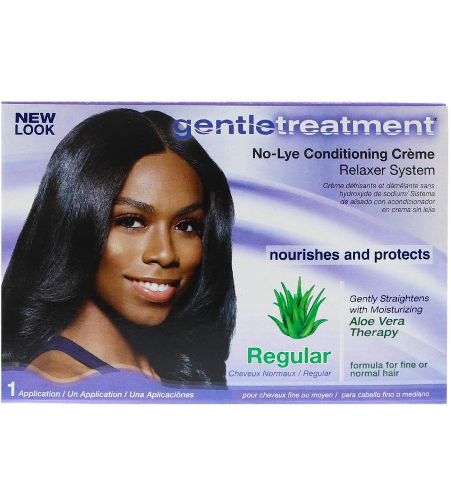 Gentle Treatment No-Lye Conditioning Creme Relaxer System, Regular 1 ea