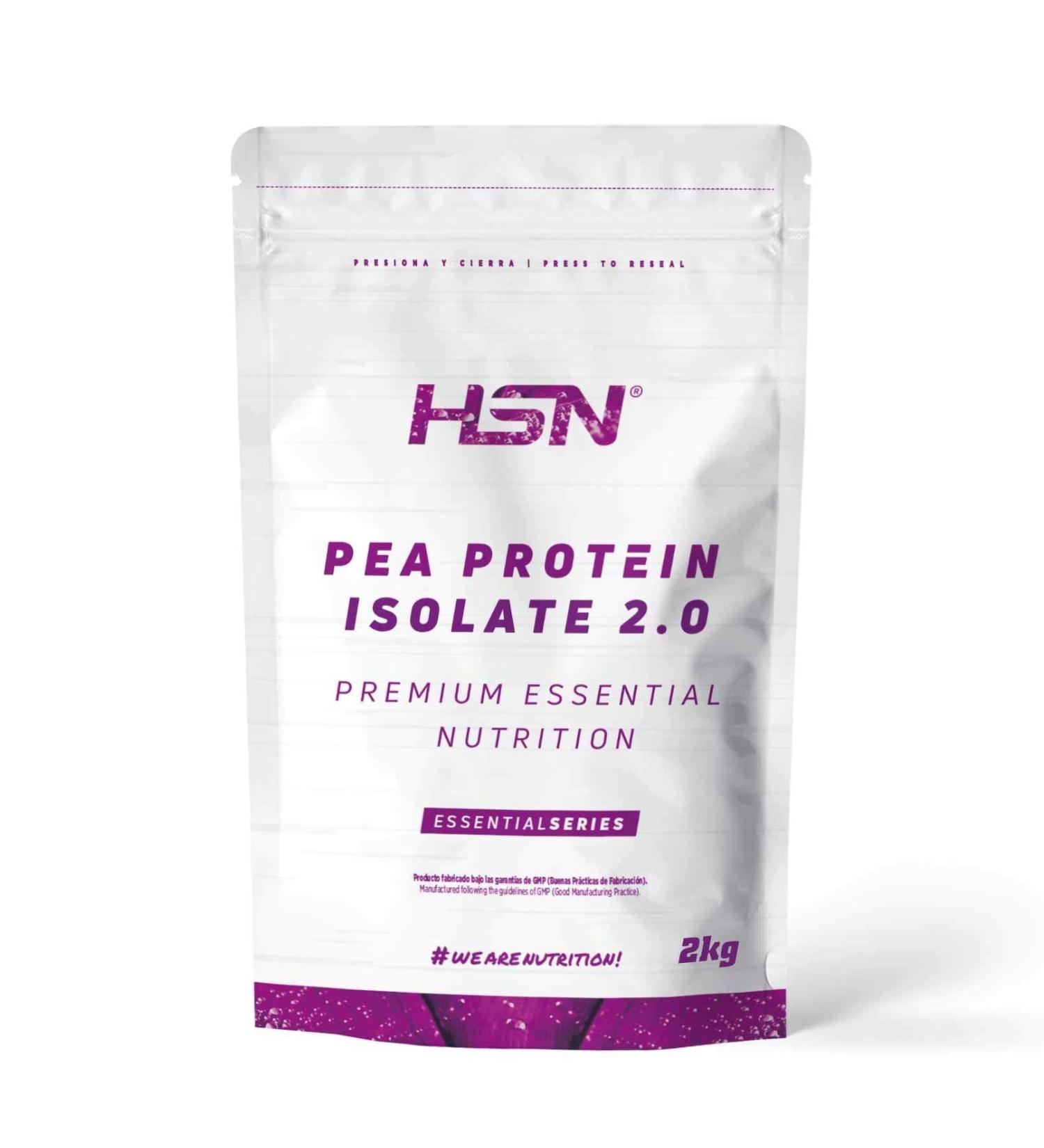  HSN HSN Pea Protein Isolate Natural Flavor 2 kg 67 servings | 100% Vegan | Pea Protein Isolate | Non-GMO Gluten-Free Soy-Free and No Added Sugar - Buy Online on GoSupps.com