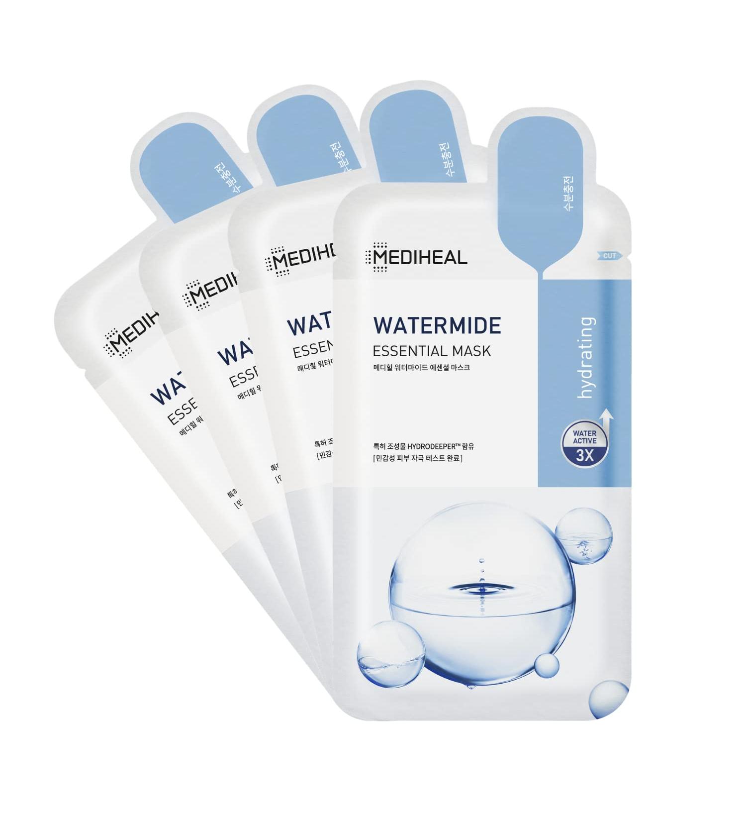 Mediheal Lot de 4 masques hydratants apaisants et apaisants - Buy Online on GoSupps.com