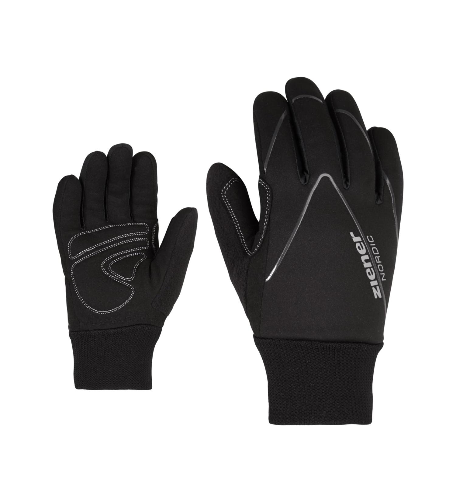 Ziener Children's Unico Junior Cross-Country/Nordic/Crosscountry Gloves M Black