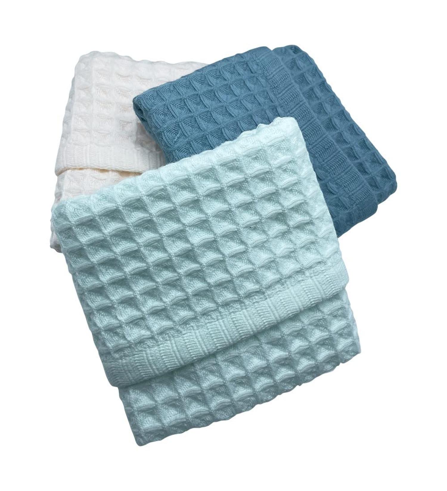 Luxurious Waffle Washcloths - Premium Quality, Fast Drying & High Absorbency - Buy Online on GoSupps.com