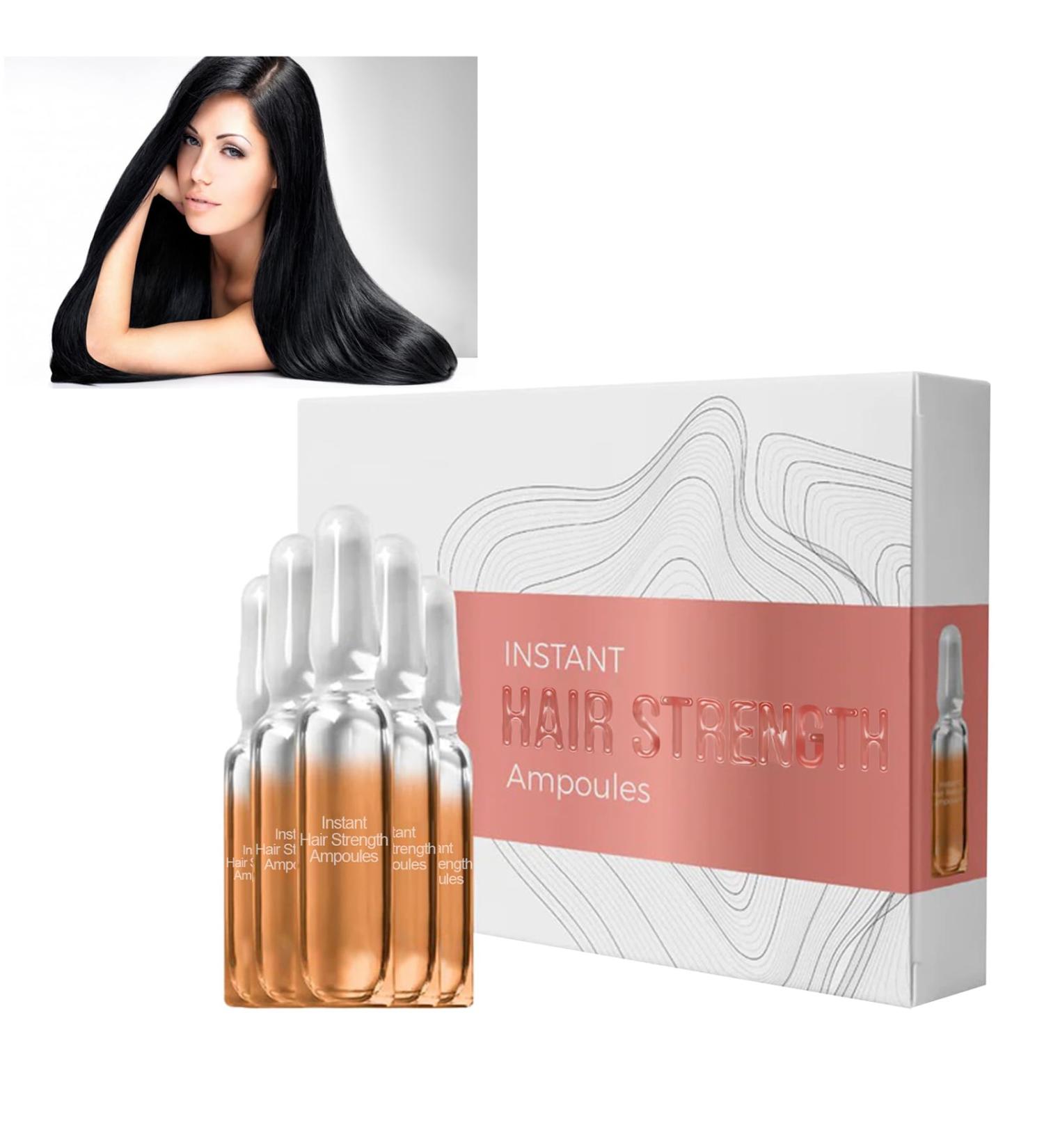 Hair Growth Serum Deep Nourishing Oil Ampoules Set for Thinning Hair Natural Hair Loss Treatment for Women Men Thinning Hair Repair Scalp Hydration Strengthening Repair for Damaged Hair (1PCS) - Buy Online on GoSupps.com