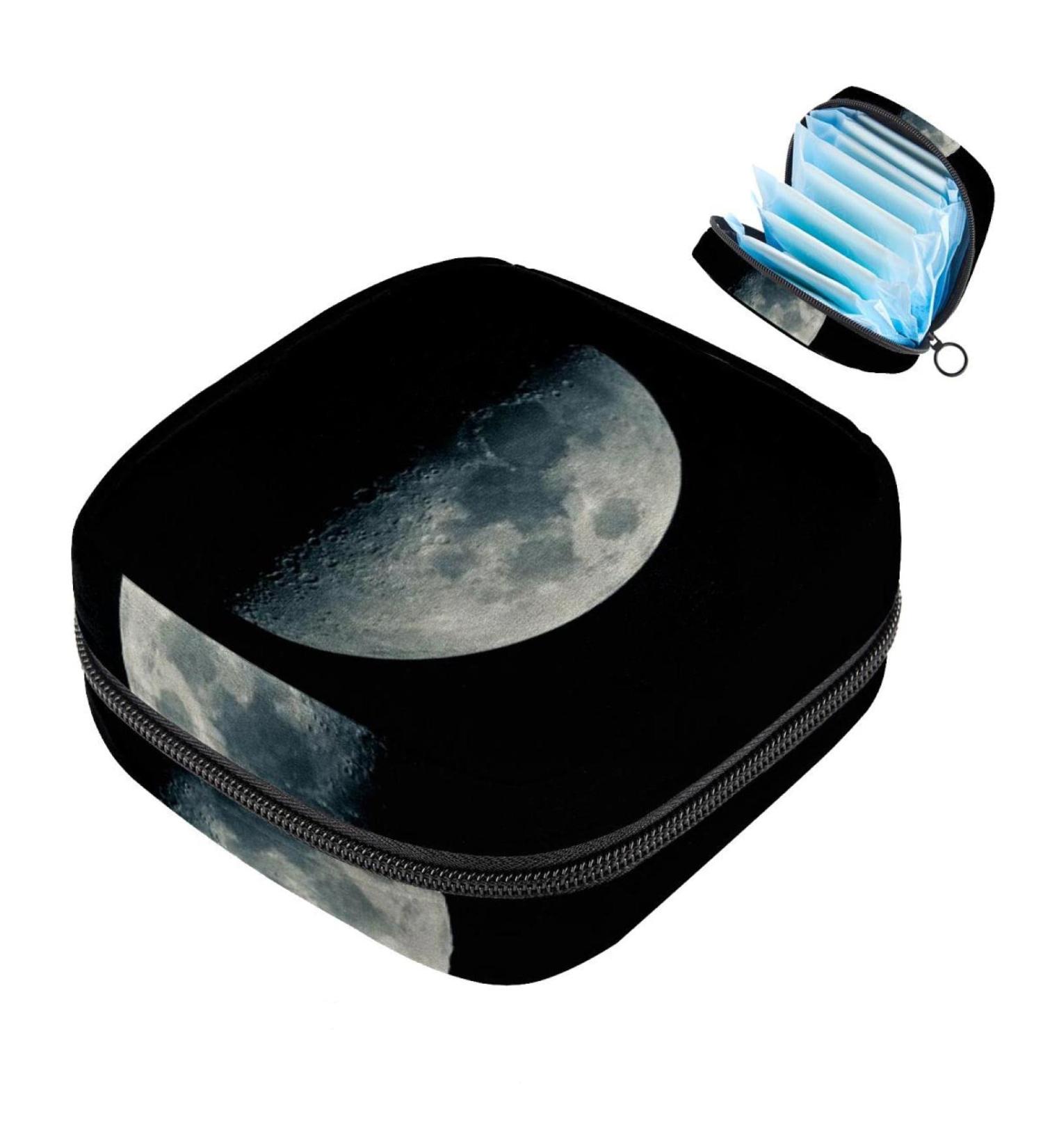 Buy Black Women's Binding-Storage Bags | Portable Menstrual Pad & Cup Pockets for Teens & Women - Buy Online on GoSupps.com