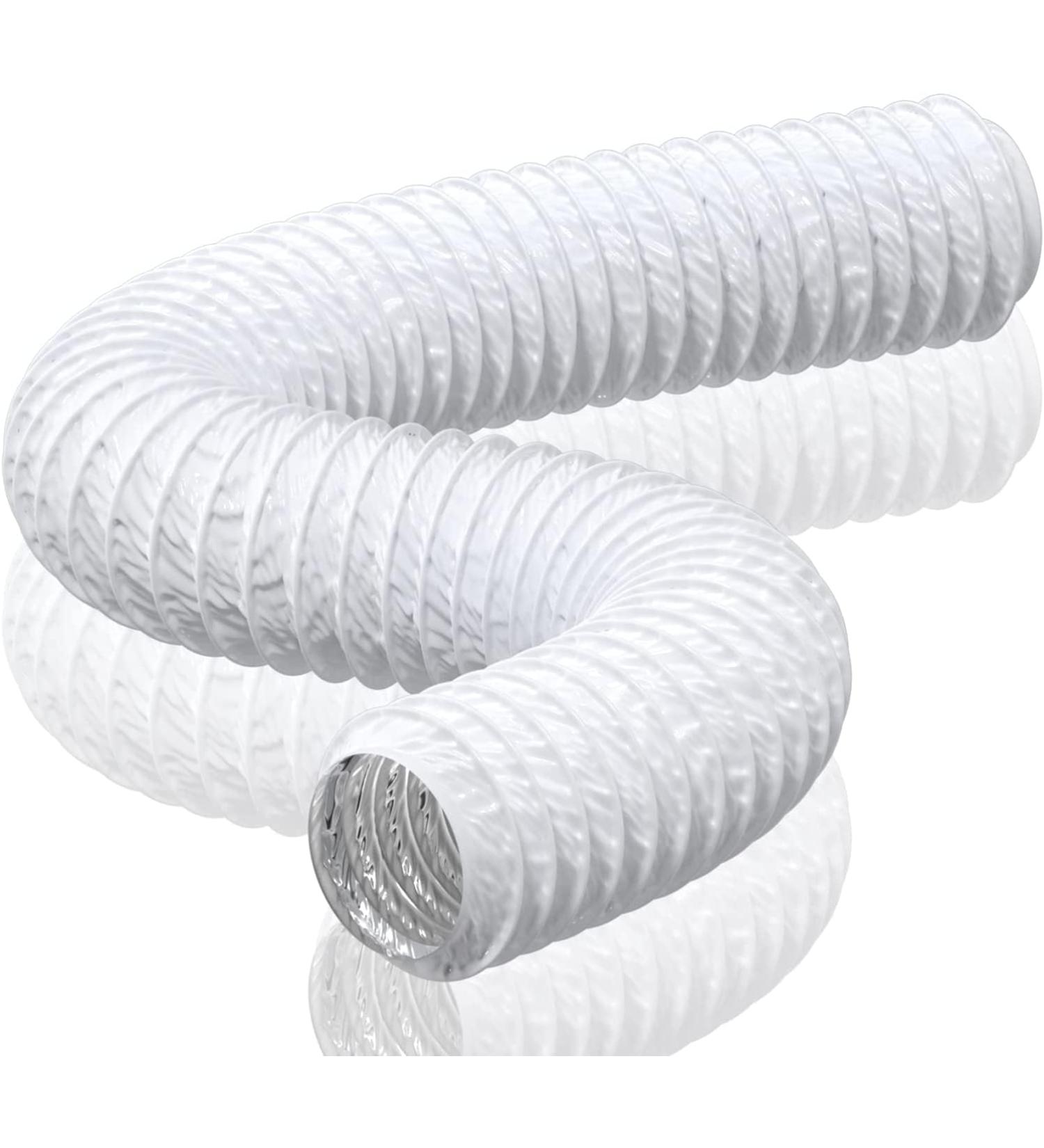 HG Power Exhaust Hose 125mm - 5m Flexible PVC Aluminum Tube | Sound Insulated Heat Resistant Ventilation Hose for Exhaust Venting - Buy Online on GoSupps.com