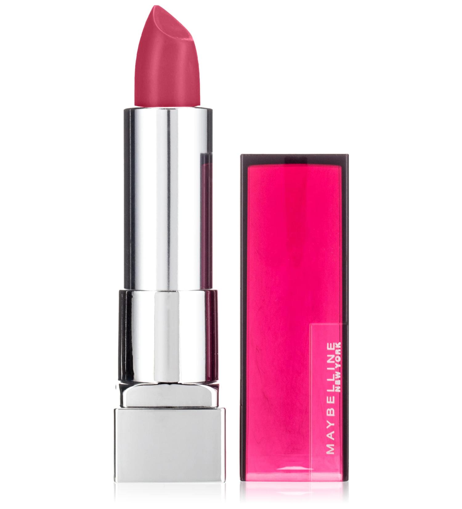 Maybelline Color Sensational Lipstick in Crazy Pink - Long-Lasting Lip Color - Buy Online on GoSupps.com