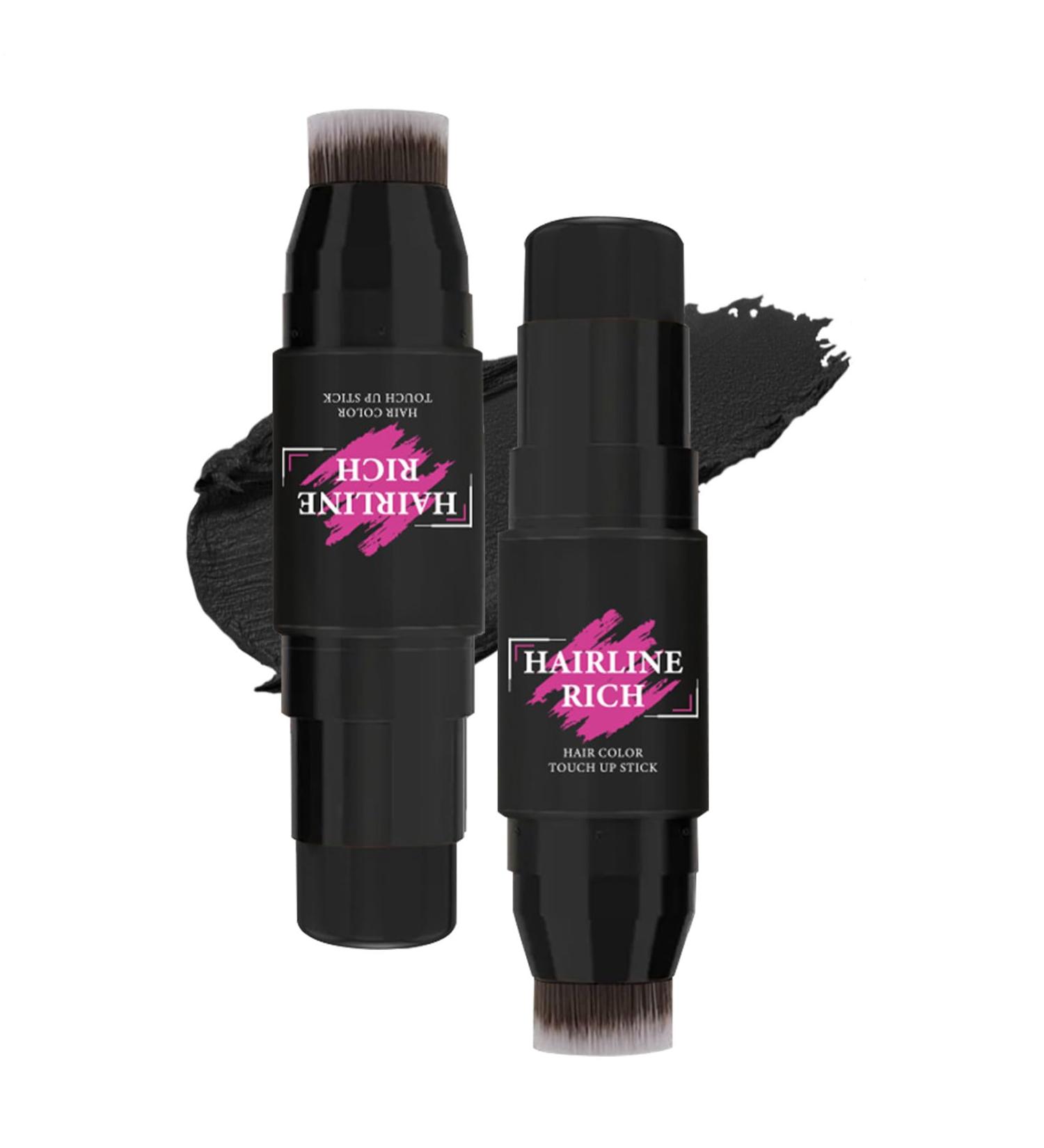Hair Dye Stick for Hiding White Hair - Natural Hair Concealer Water Resistant - Long Lasting Contour Cream for Men - Camouflage Light Areas and Coloring - Buy Online on GoSupps.com