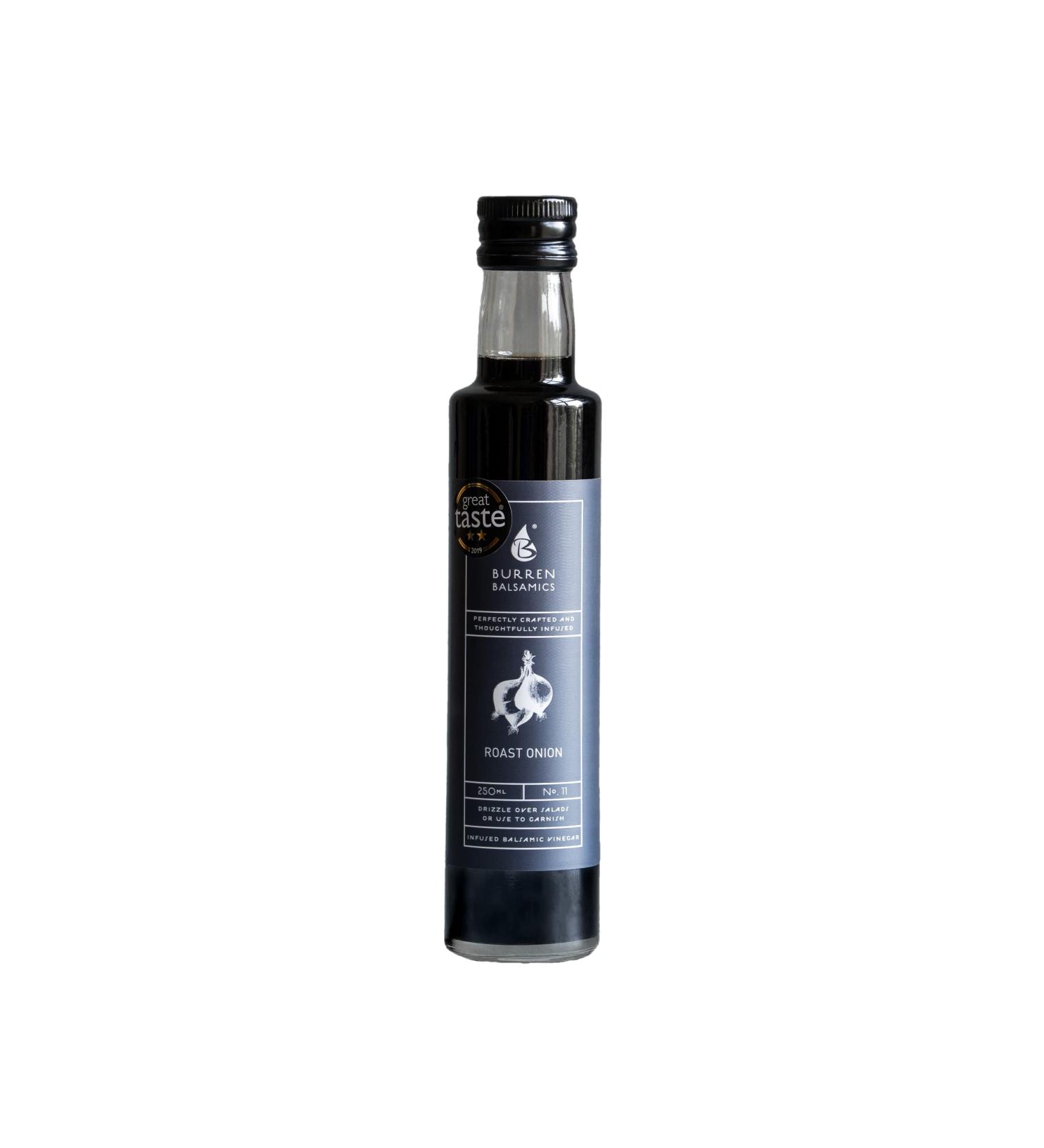 Burren Balsamics Roast Onion Infused Balsamic Vinegar 250ml - Modena Quality - Buy Online on GoSupps.com