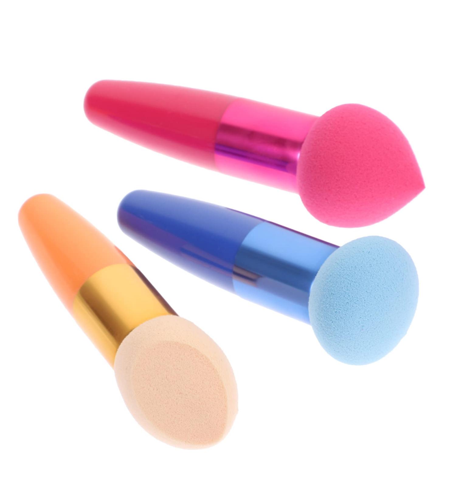 Didiseaon 3pc Foundation on Stick Gel Removing Tool Makeup for Powder Cream Makeup Brush Tools Fashionista Headband Beauty Sponge Makeup Lip Brush Travel Make up Nose - Buy Online on GoSupps.com