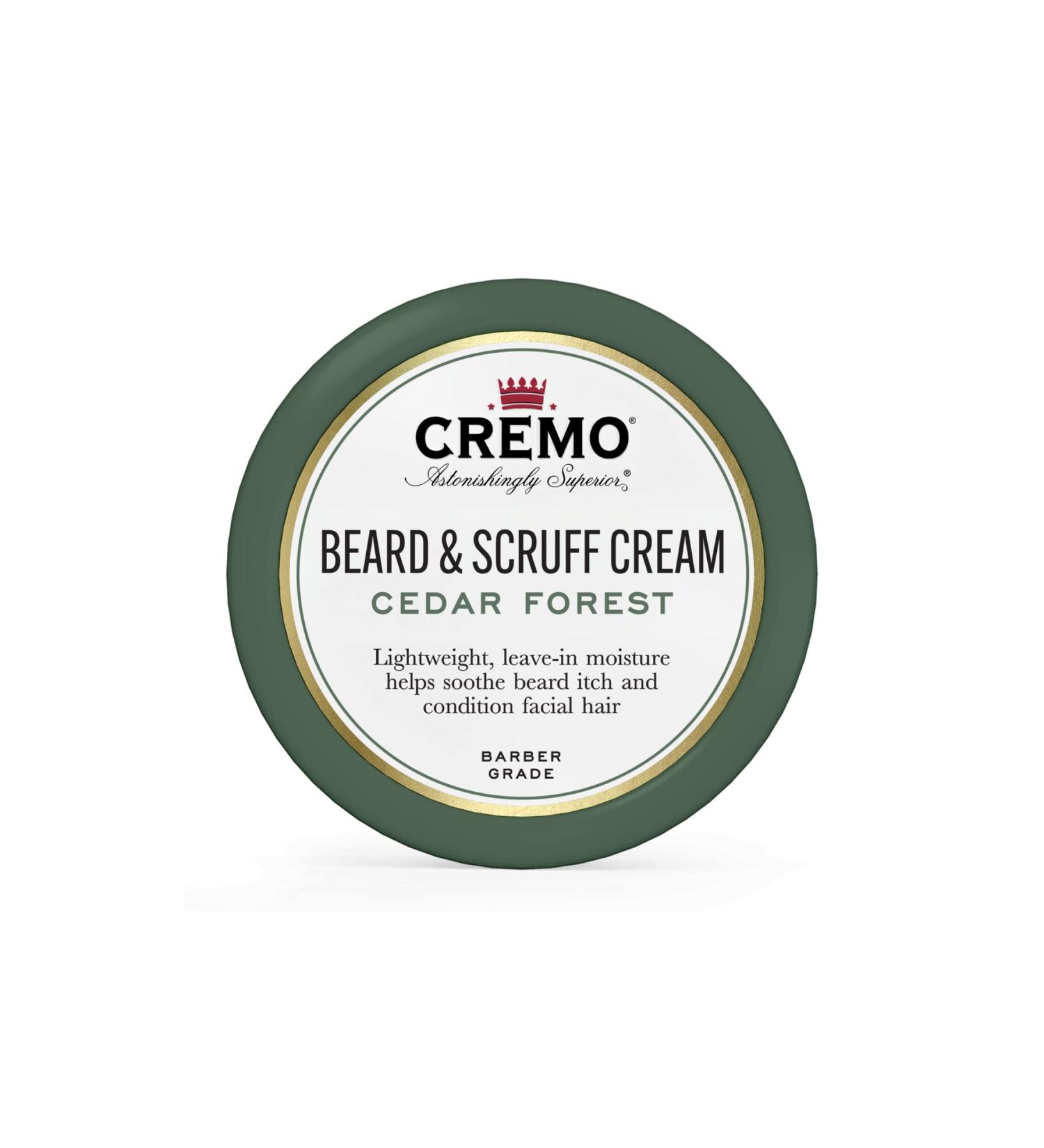 Cremo One-For-All Beard & Scruff Cream - Forest Blend 4 oz | Nourish & Style Your Beard - Buy Online on GoSupps.com