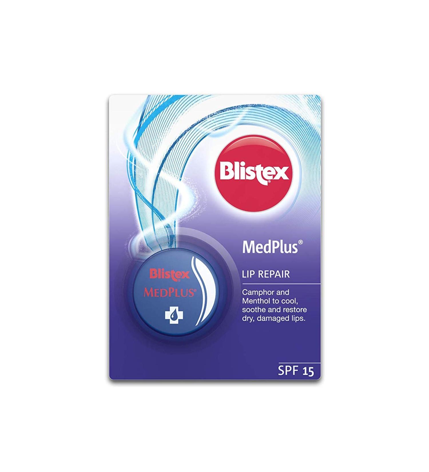 Buy Blistex Med Plus Jar (410g) - Soothing Lip Balm for Dry Lips | Fast International Shipping - Buy Online on GoSupps.com