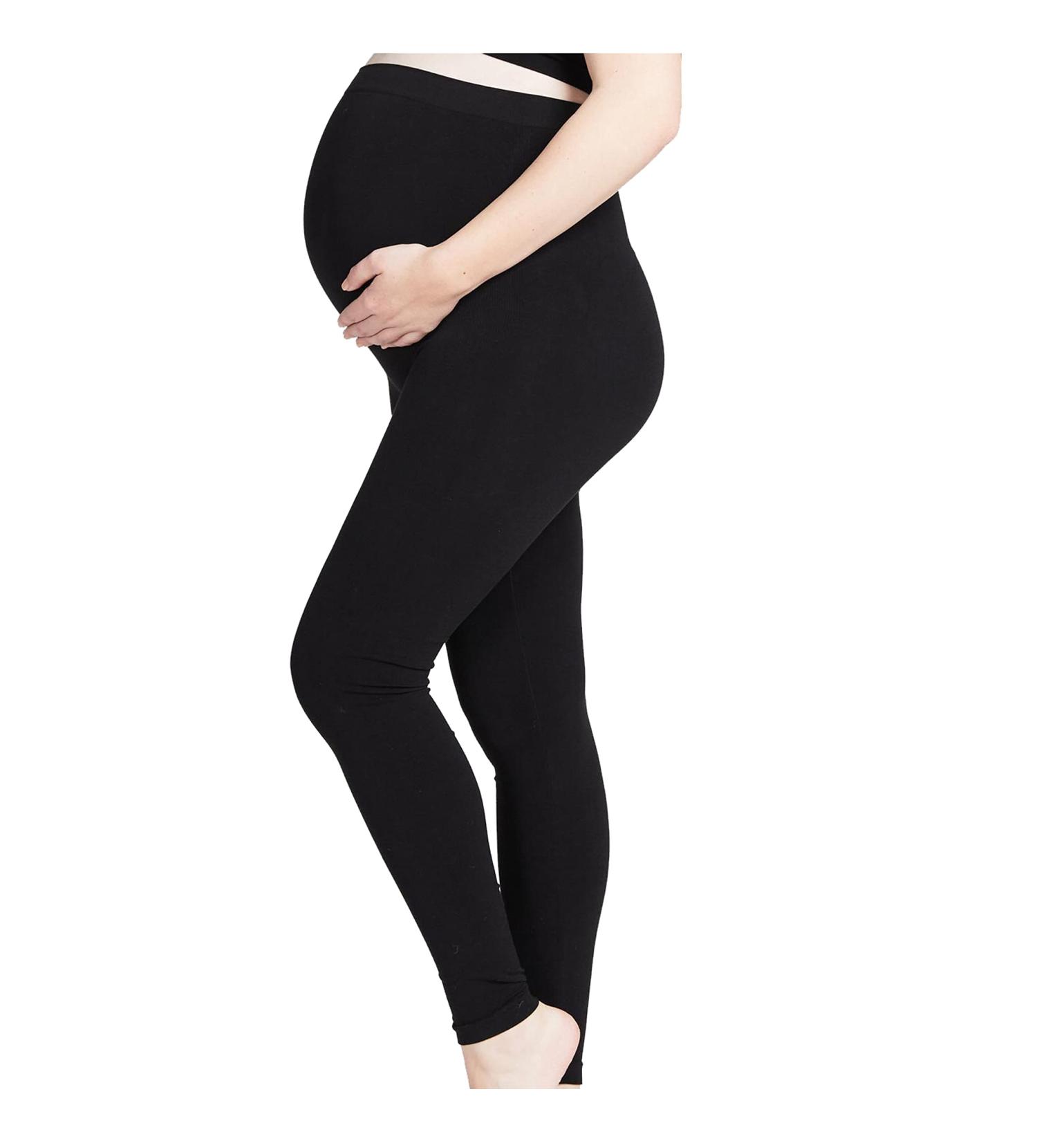SHADOW DANCE Maternity Over Bump Leggings - Baby Tights - Supportive Belly - 18 Black - Buy Online on GoSupps.com