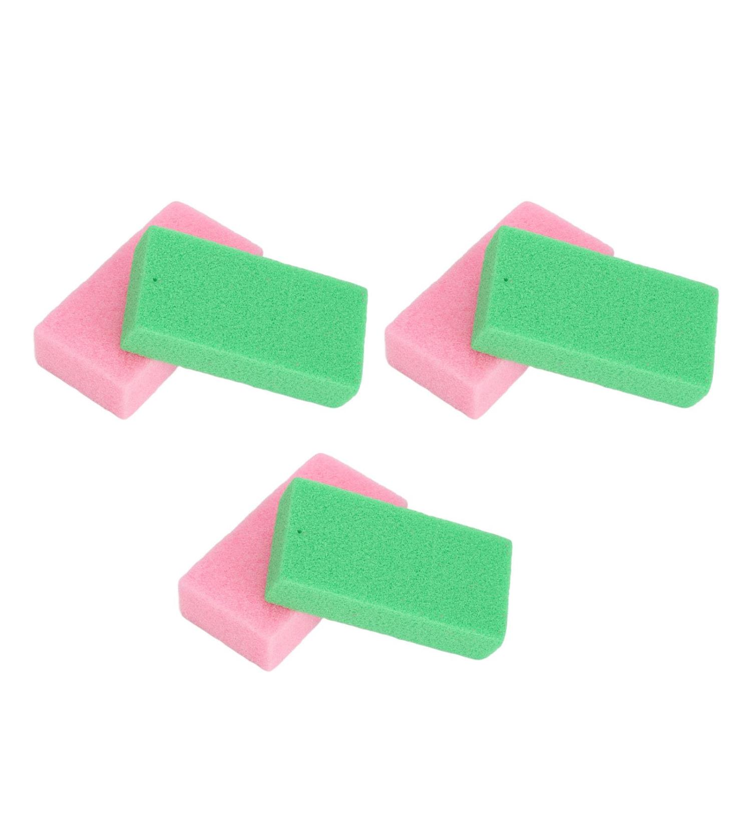 Skin Polishing Stone 6pcs PU Foam Pumice Stone Removing Hard Skin Callus Exfoliation Pedicure Scrubber Pumice Stone for Professional Salon Home Pedicure Smooths Skin Elbows Knees - Buy Online on GoSupps.com