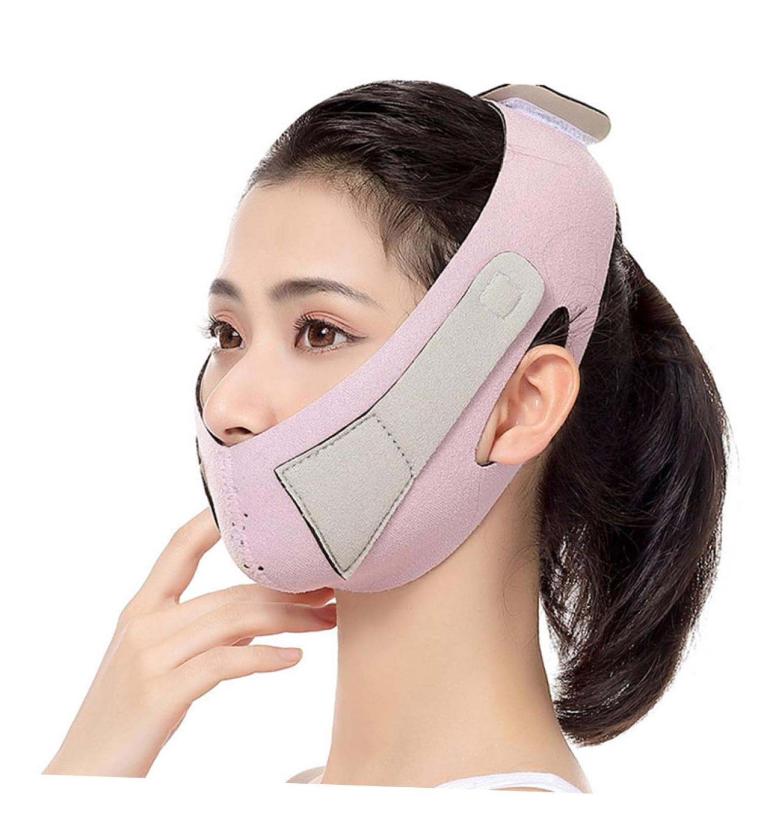 Ipetboom Lifting V Line Belt Thin Masseter Chin Firming Belt V-line -lifting Artifact Thin Strap Care Thin Belt Cheek Facial - Buy Online on GoSupps.com