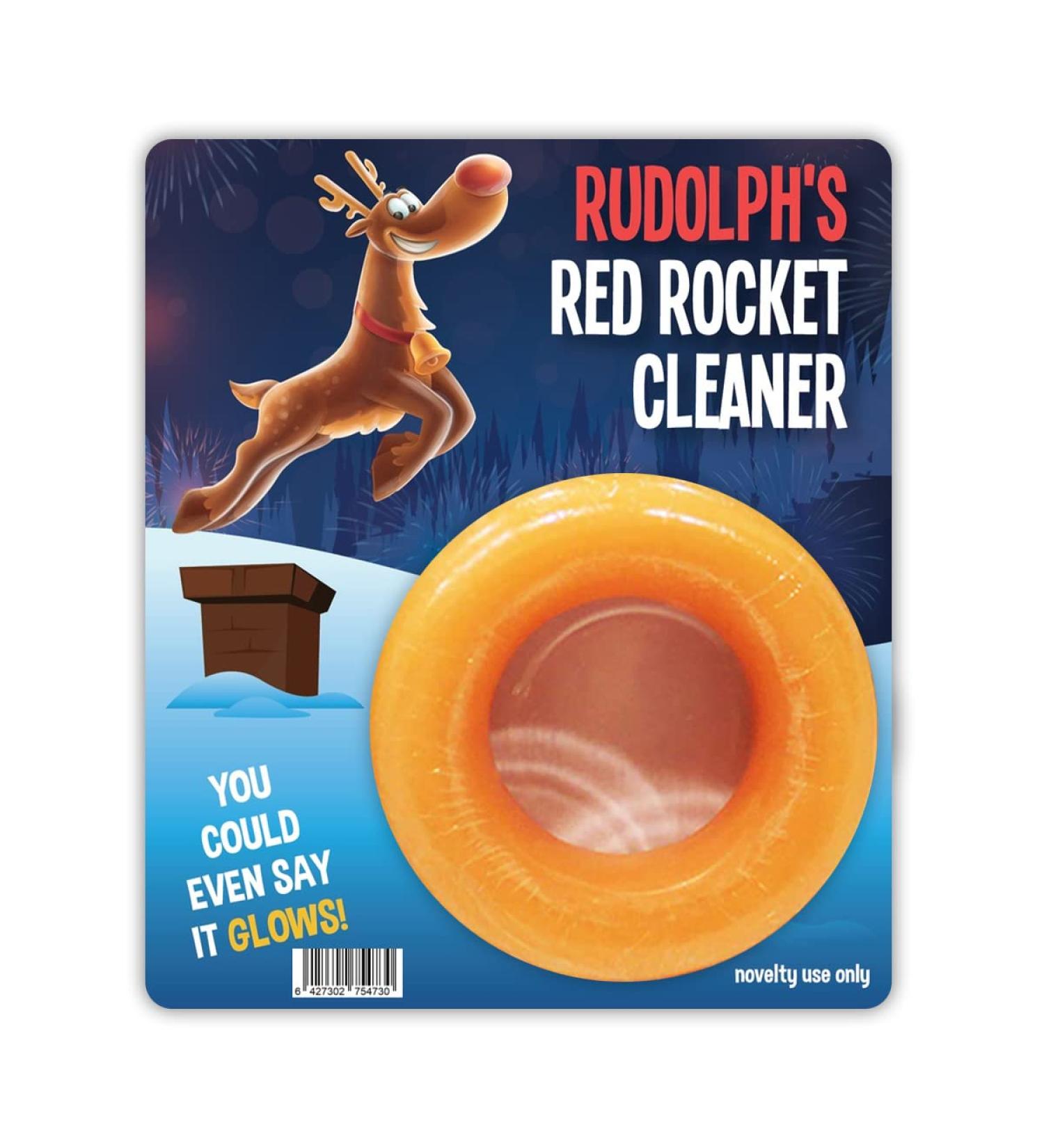 Rudolph s Red Rocket Cleaner - Fun Christmas Soap for Men | Unique Holiday Gift for Husband | Light Scented Xmas Humor Soap - Buy Online on GoSupps.com