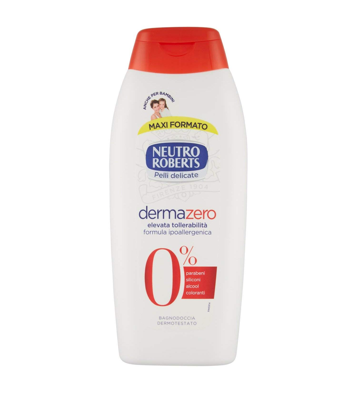 Neutro Roberts Dermazero Dermotested Bath & Shower - 700ml (23.6oz) Italian Import | Best International Shipping - Buy Online on GoSupps.com