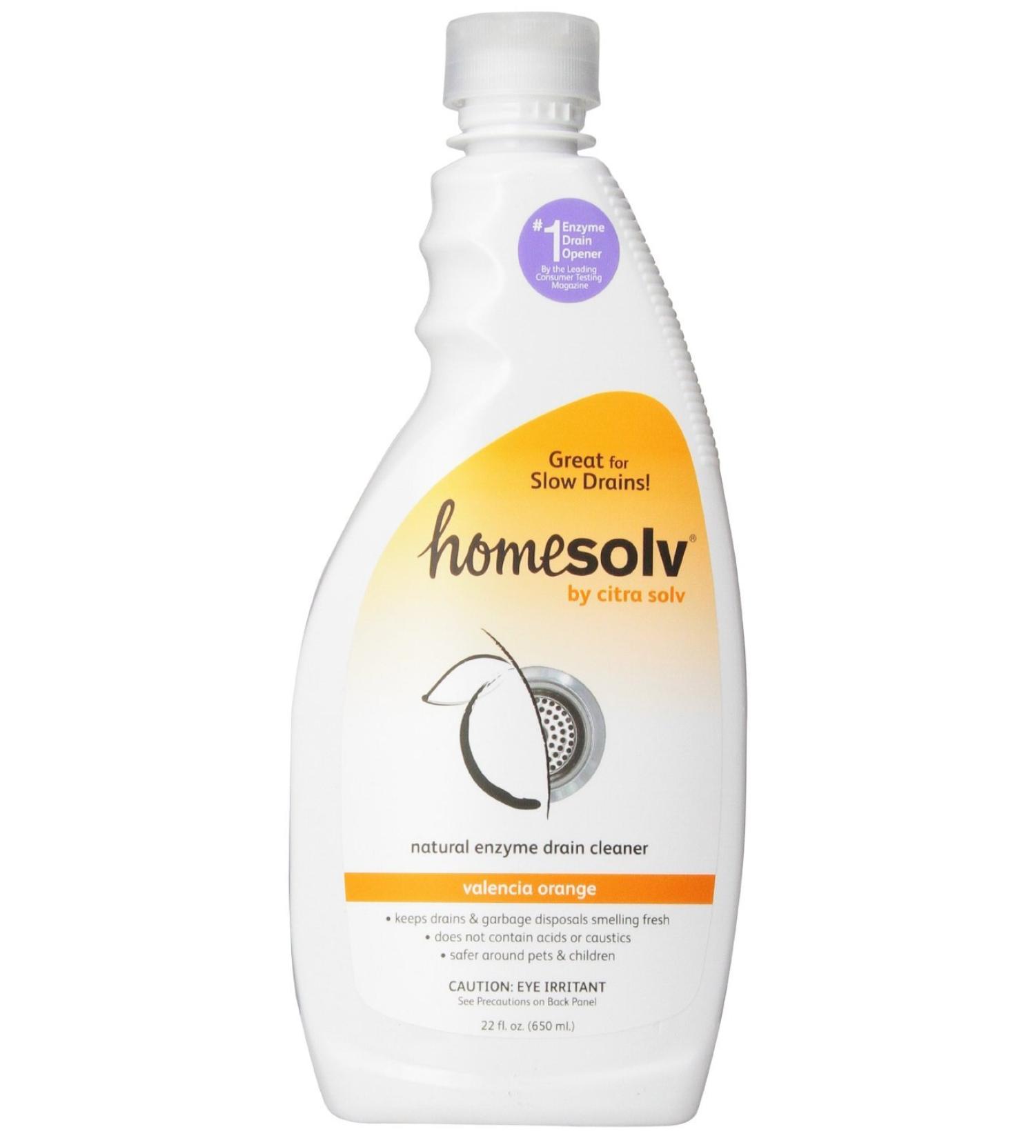Buy Homesolv Enzyme Drain Cleaner - Valencia Orange 22 oz | Effective Build Up Remover for International Shipping - Buy Online on GoSupps.com