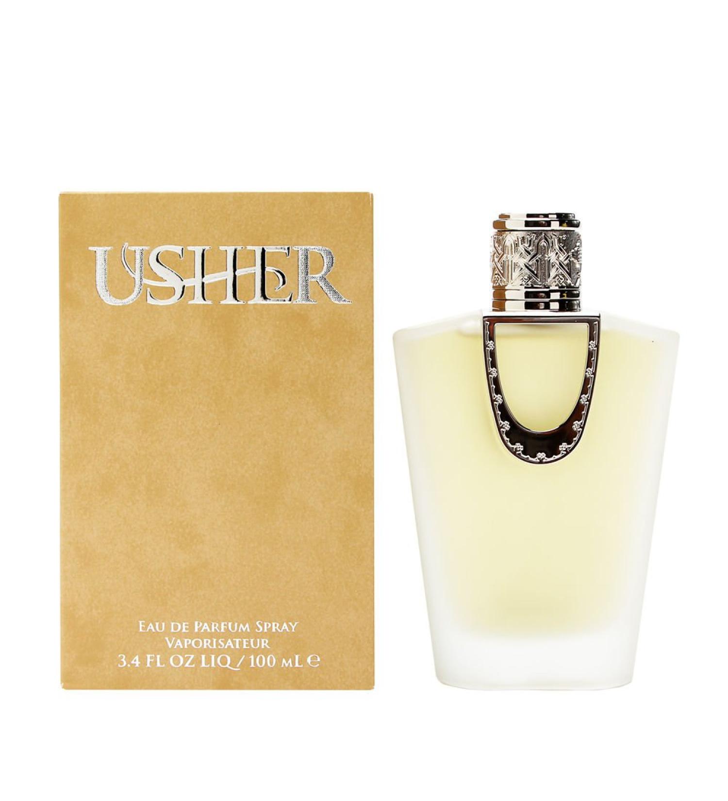 Usher For Women by Usher Eau De Parfum Spray 3.4-Ounce Eau De Parfum Spray 3.4 Fl Oz (Pack of 1)