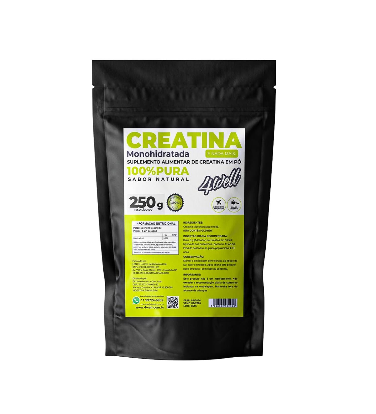 Buy Creatina Monohidratada 250g - Premium Quality International Shipping Available - Buy Online on GoSupps.com