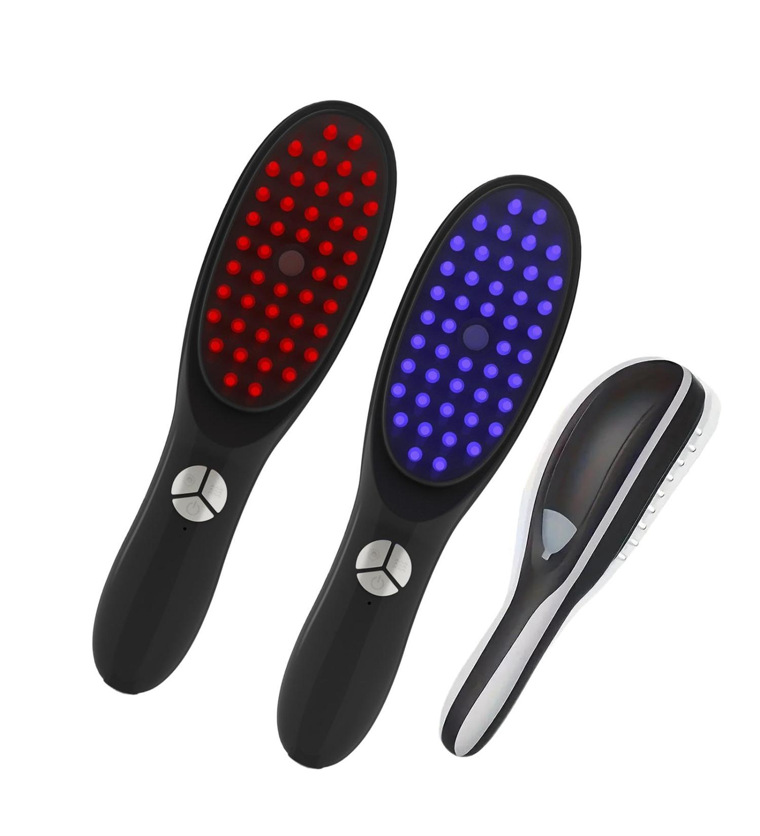 Electrical Spray Massage Curb | Vibrating Massage Comb | Innovative Hair Recovery Brush for Hair Growth - Buy Online on GoSupps.com
