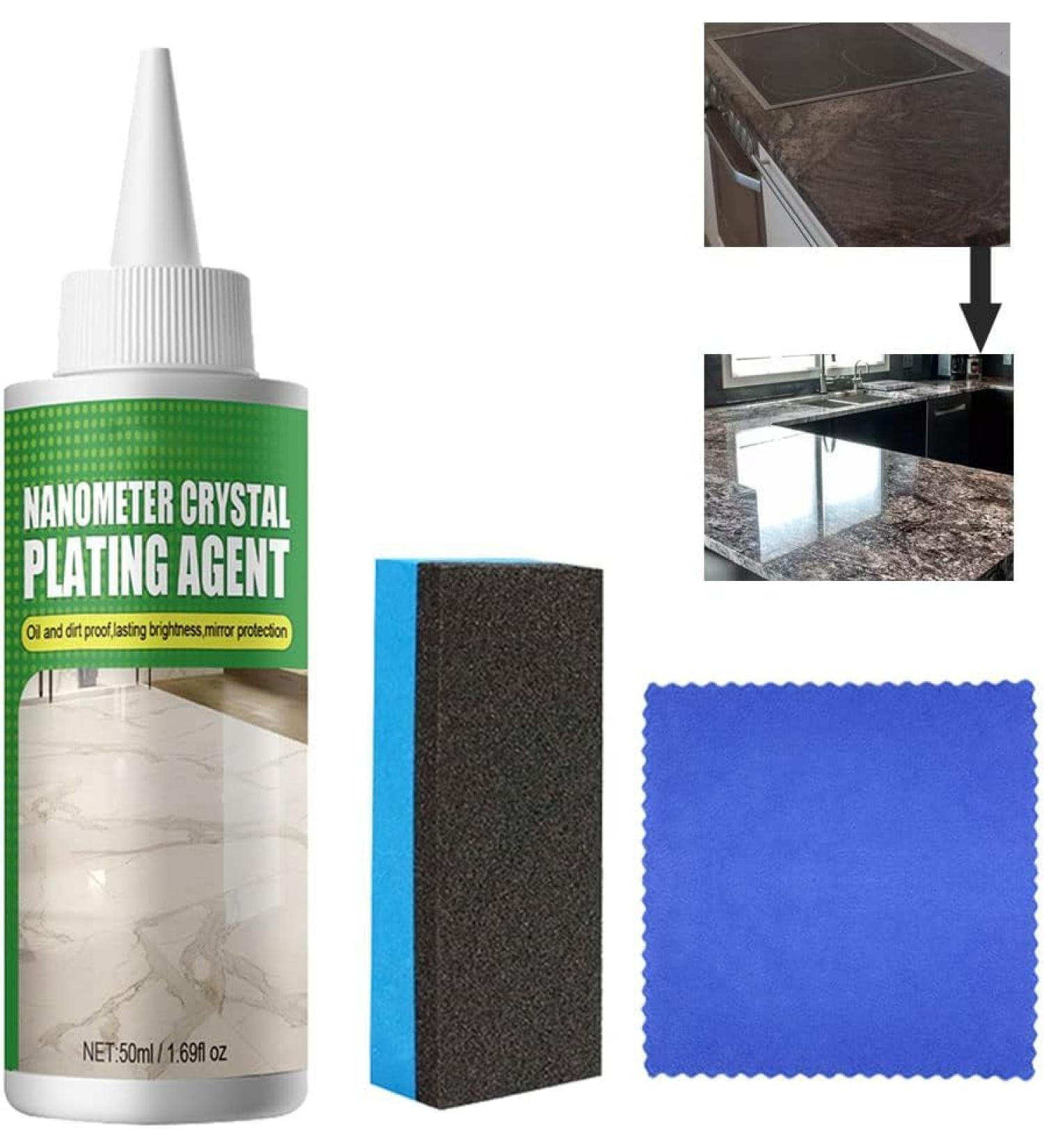 Nano Crystal Coating Agent for Tile & Furniture Coating of Stone Nanocrystals Crystal Stone Polishing Agent Stone Crystal Plating Agent Universal Stone Crystal Coating - Buy Online on GoSupps.com