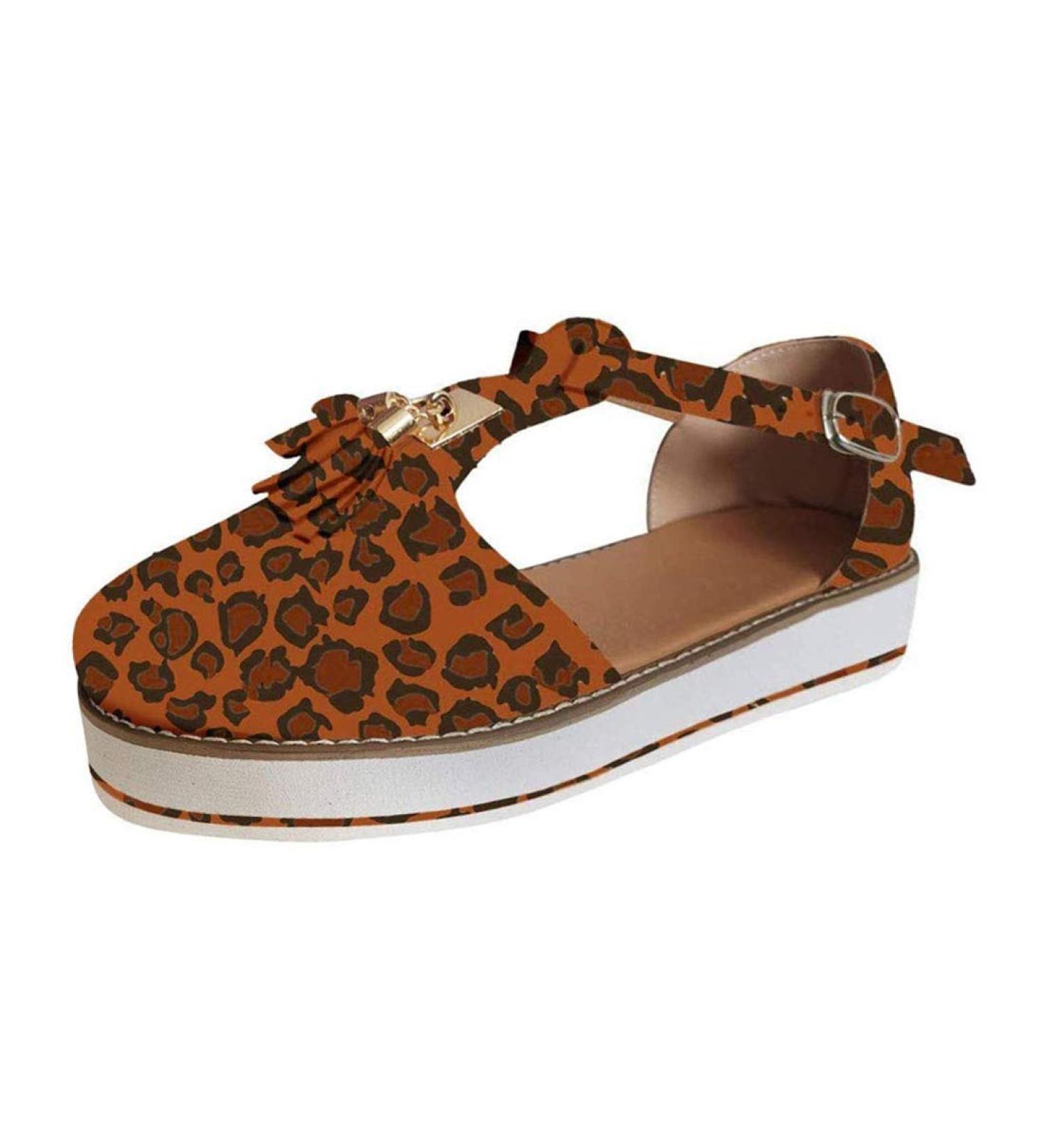 Creev Summer Sandals for Women - Fashionable Torted Platform Buckle Slippers & Beach Footwear (1.35 EU - 8.43 EU) - Buy Online on GoSupps.com