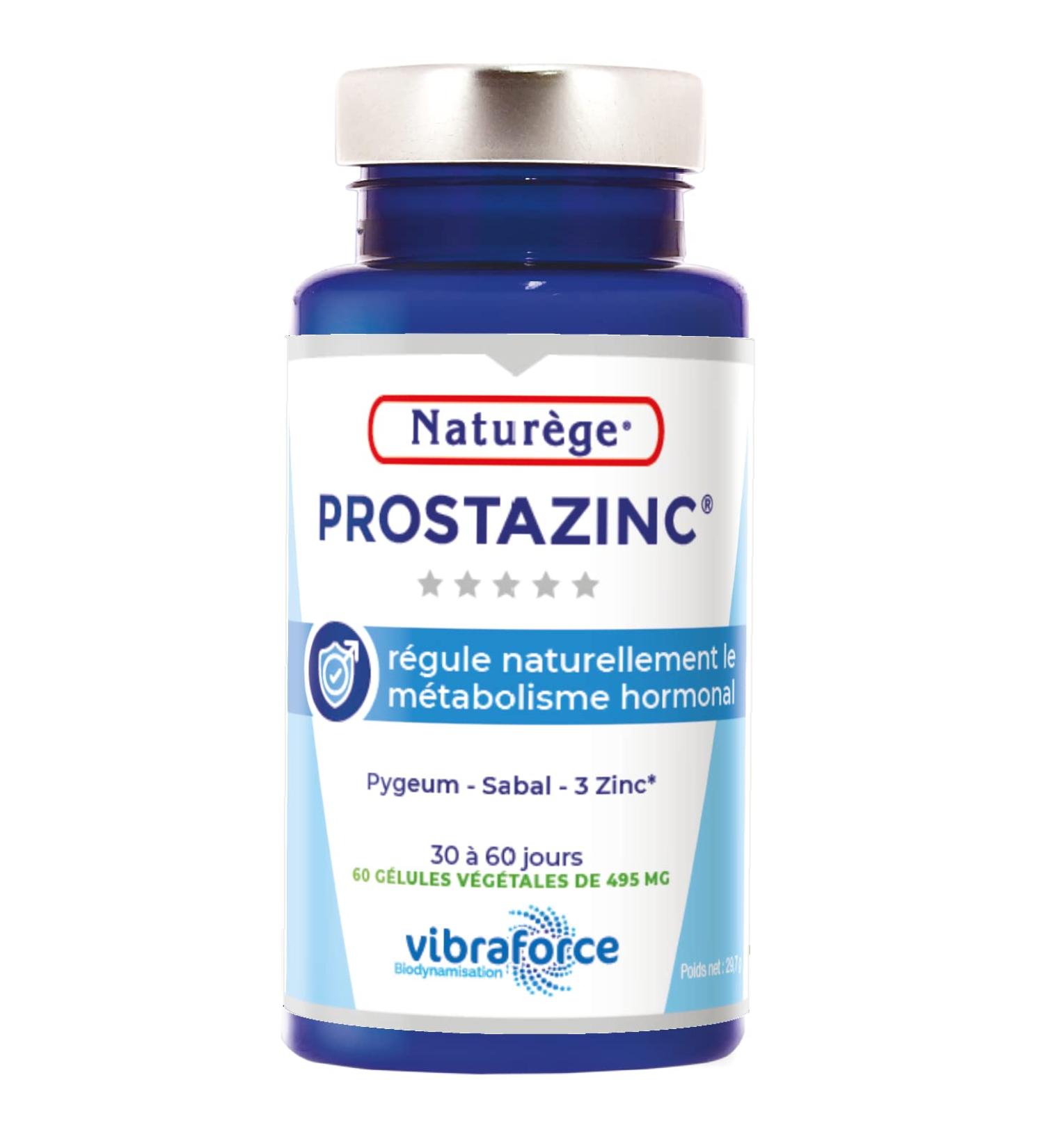 Natur ge Prostazinc Natural Supplement 60 Capsules - Buy Online on GoSupps.com