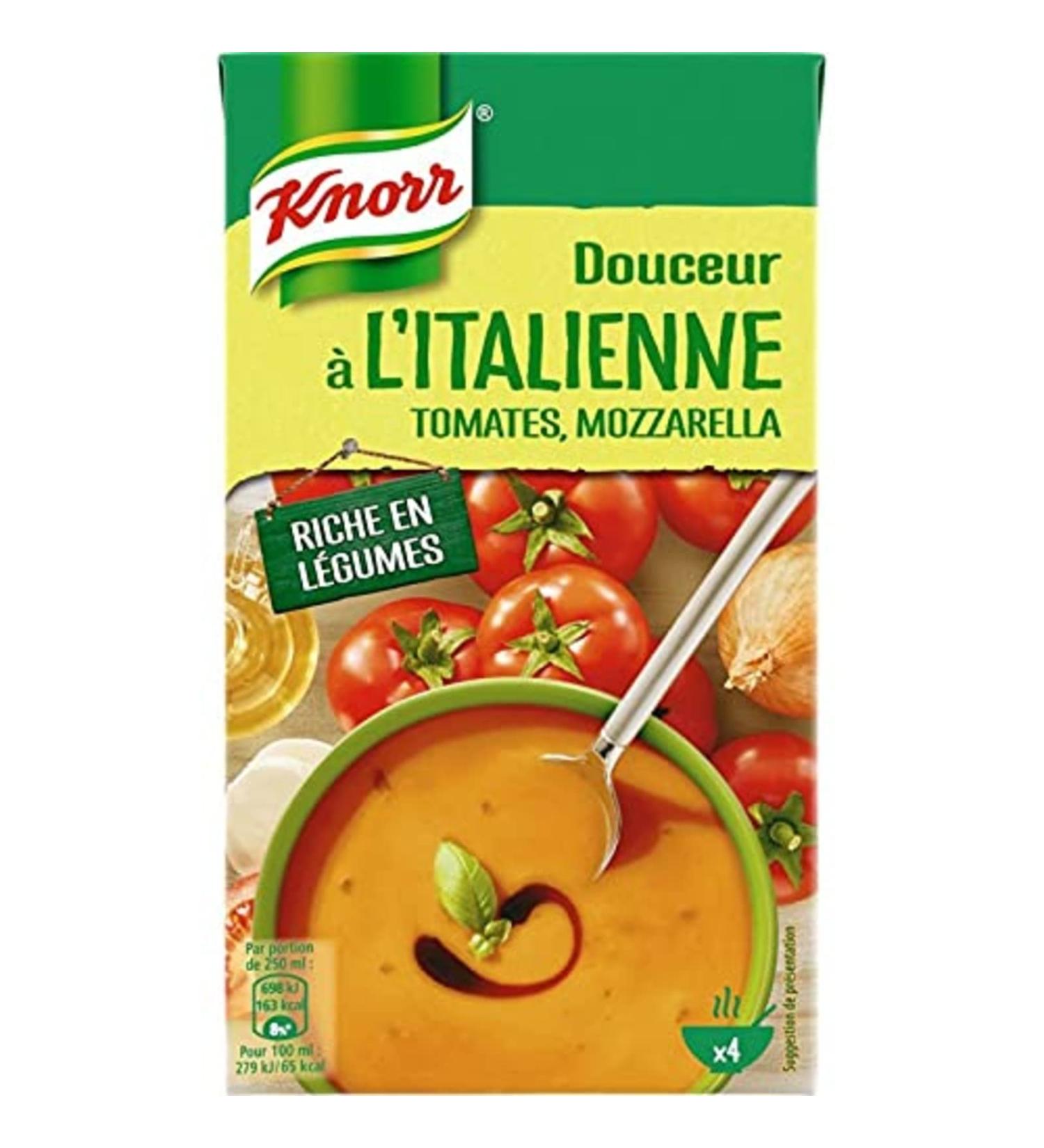 Knorr Italian Sweet Soup with tomatoes and mozzarella - 1L brick