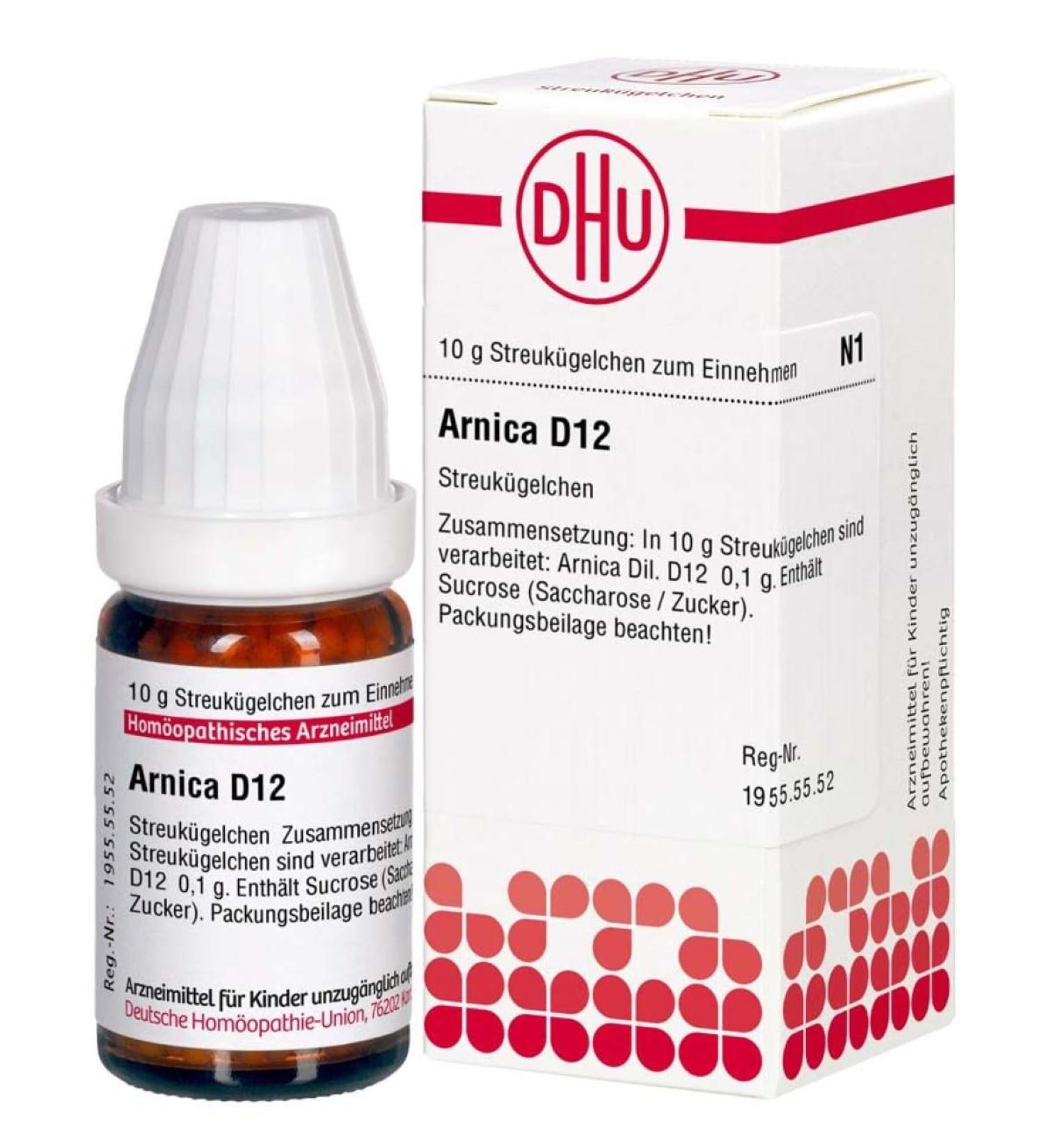 Buy DHU Arnica D12 Globules 10g - Fast International Shipping - Natural Pain Relief Remedy - Buy Online on GoSupps.com